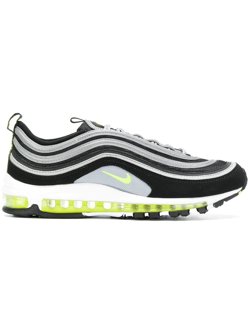 Air Max 97 "Black/Volt" sneakers by NIKE