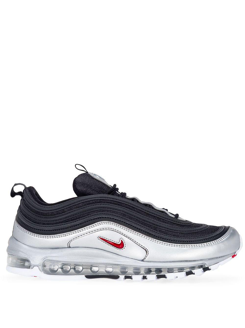 Air Max 97 QS "Silver Black" sneakers by NIKE