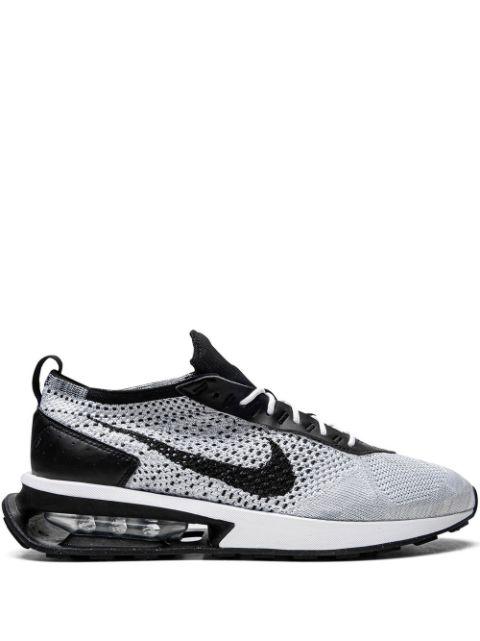 Air Max Flyknit Racer "Pure Platinum/White" sneakers by NIKE