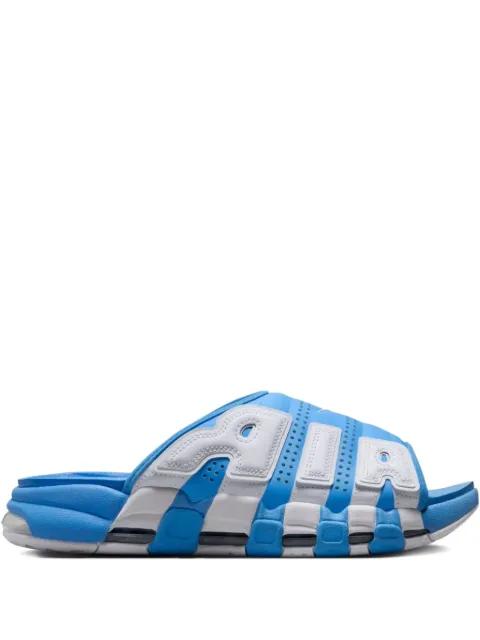 Air More Uptempo Slide "University Blue" sandals by NIKE Air More Uptempo Slide "University Blue" sandals by NIKE