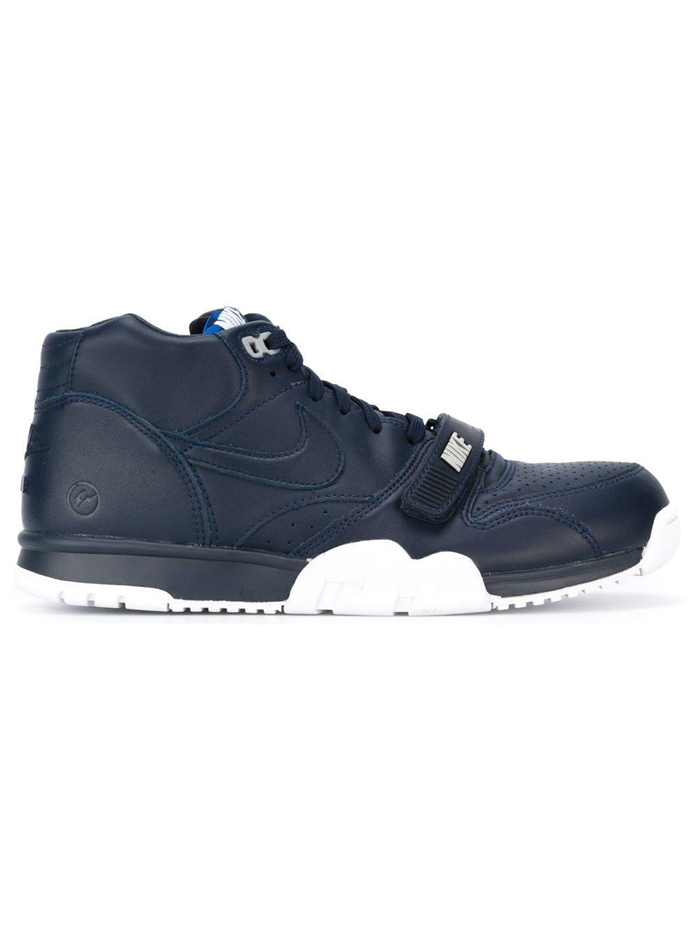 'Air Trainer 1 Mid SP Fragment' hi-top sneakers by NIKE