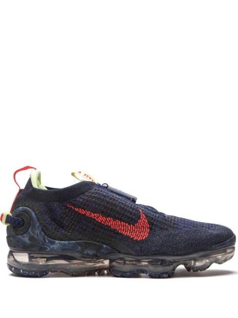 Air Vapormax 2020 Flyknit "Obsidian Siren Red"' sneakers by NIKE