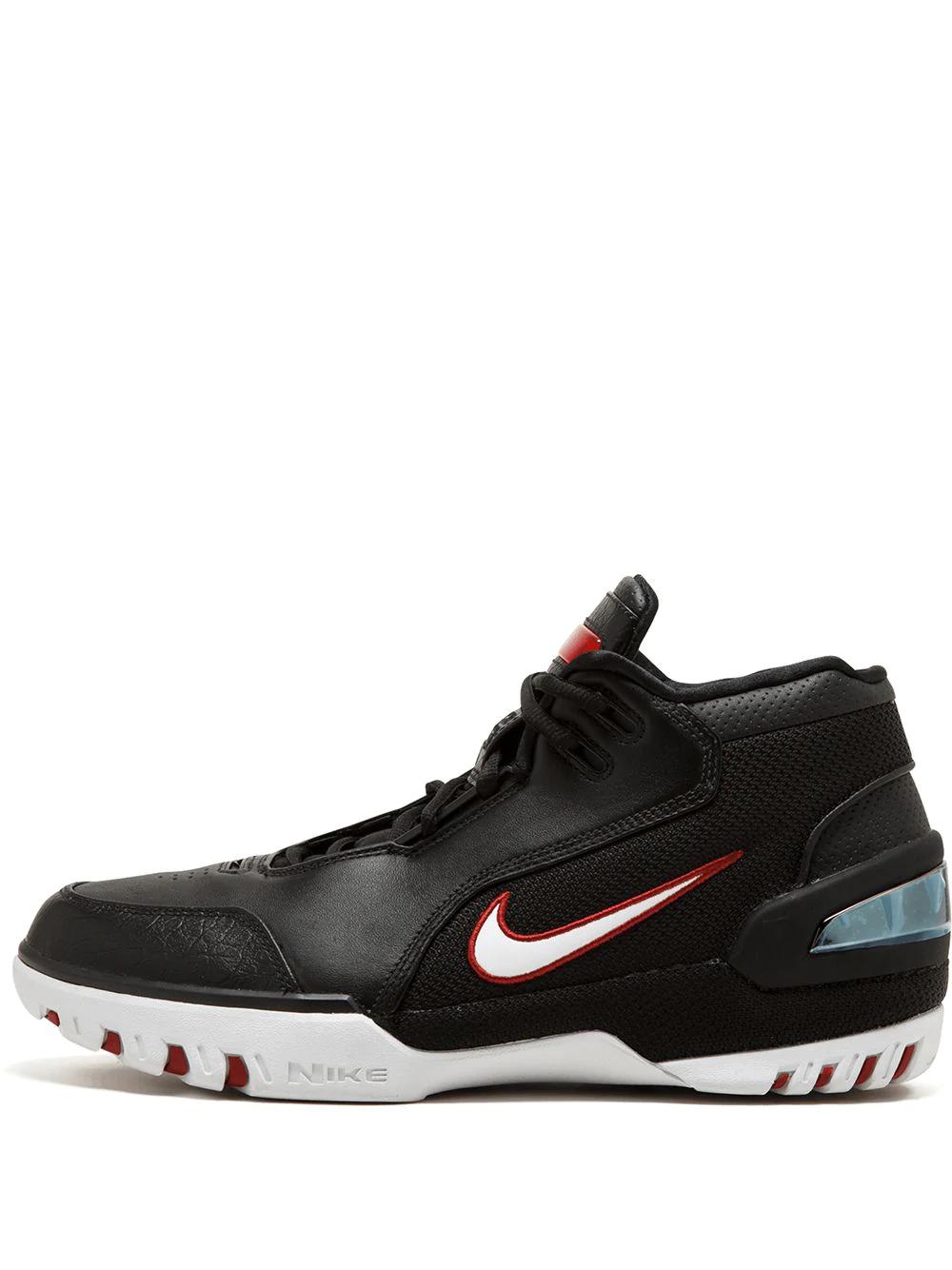Air Zoom Generation QS "Black/White/Varsity Crimson" sneakers by NIKE