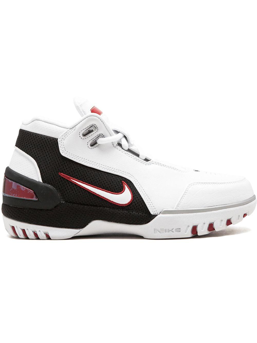 Air Zoom Generation QS "Black/White/Varsity Crimson" sneakers by NIKE