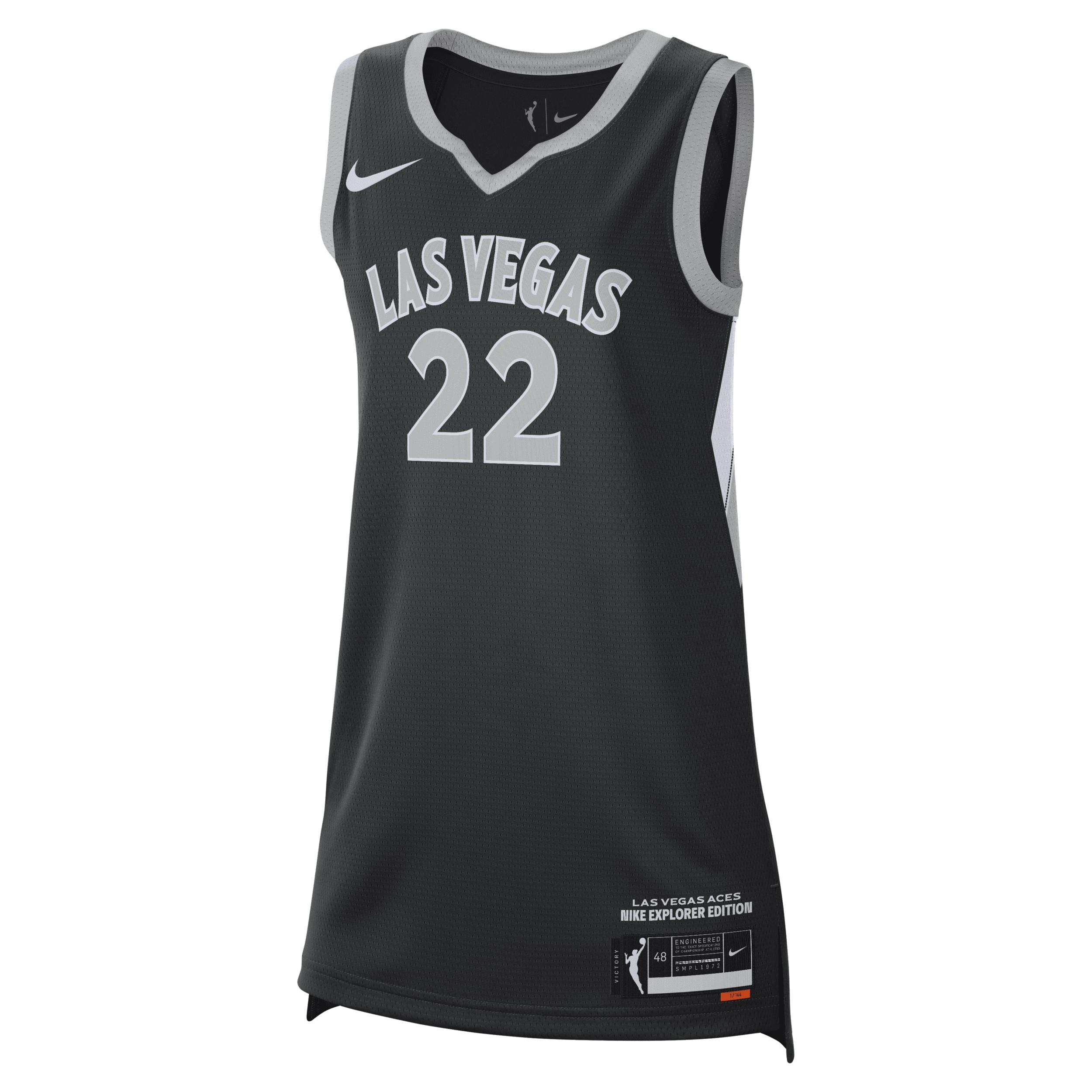 A'ja Wilson Las Vegas Aces Nike Women's Dri-FIT WNBA Victory Jersey by NIKE