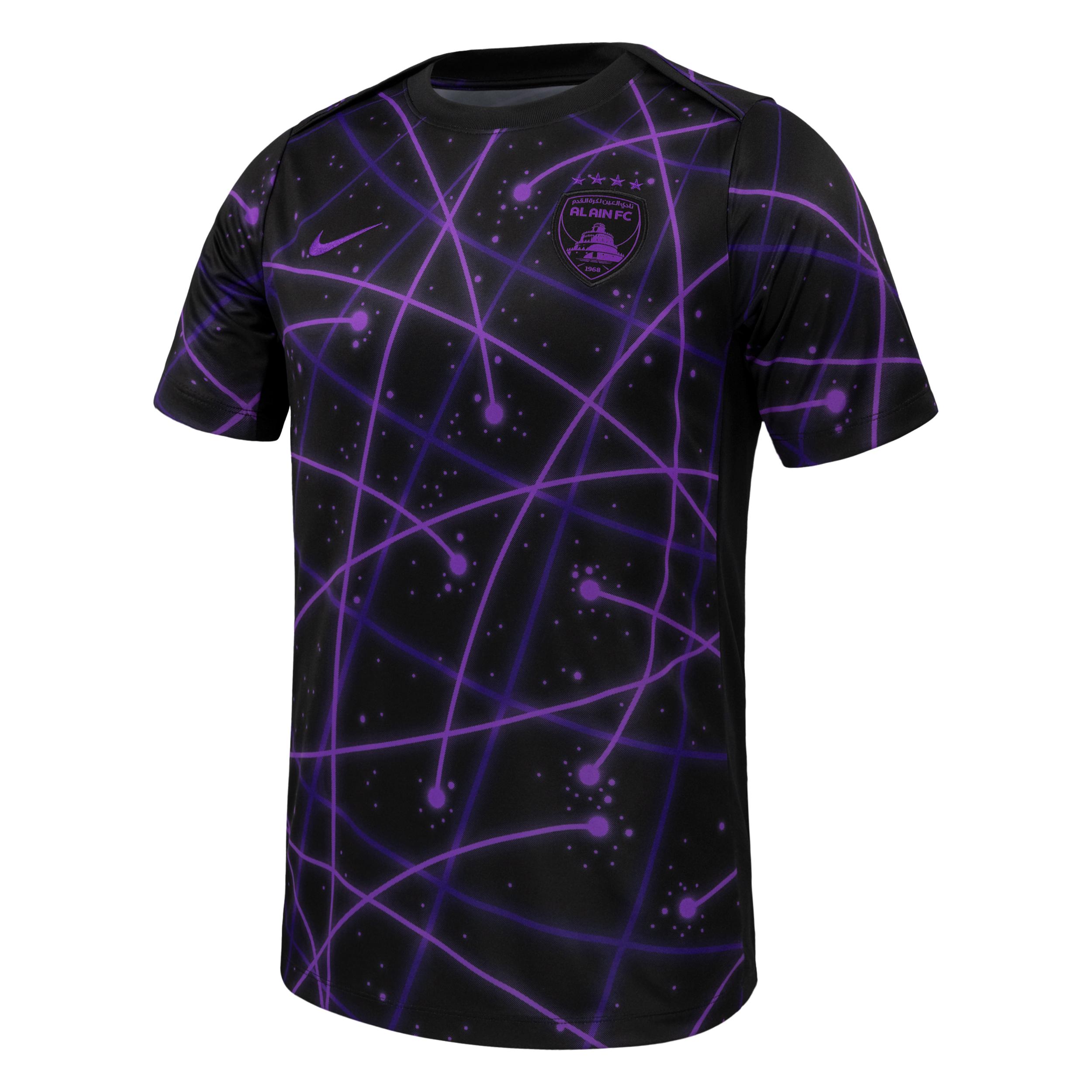 Al Ain FC Nike Men's Soccer Pre-Match Short-Sleeve Top by NIKE
