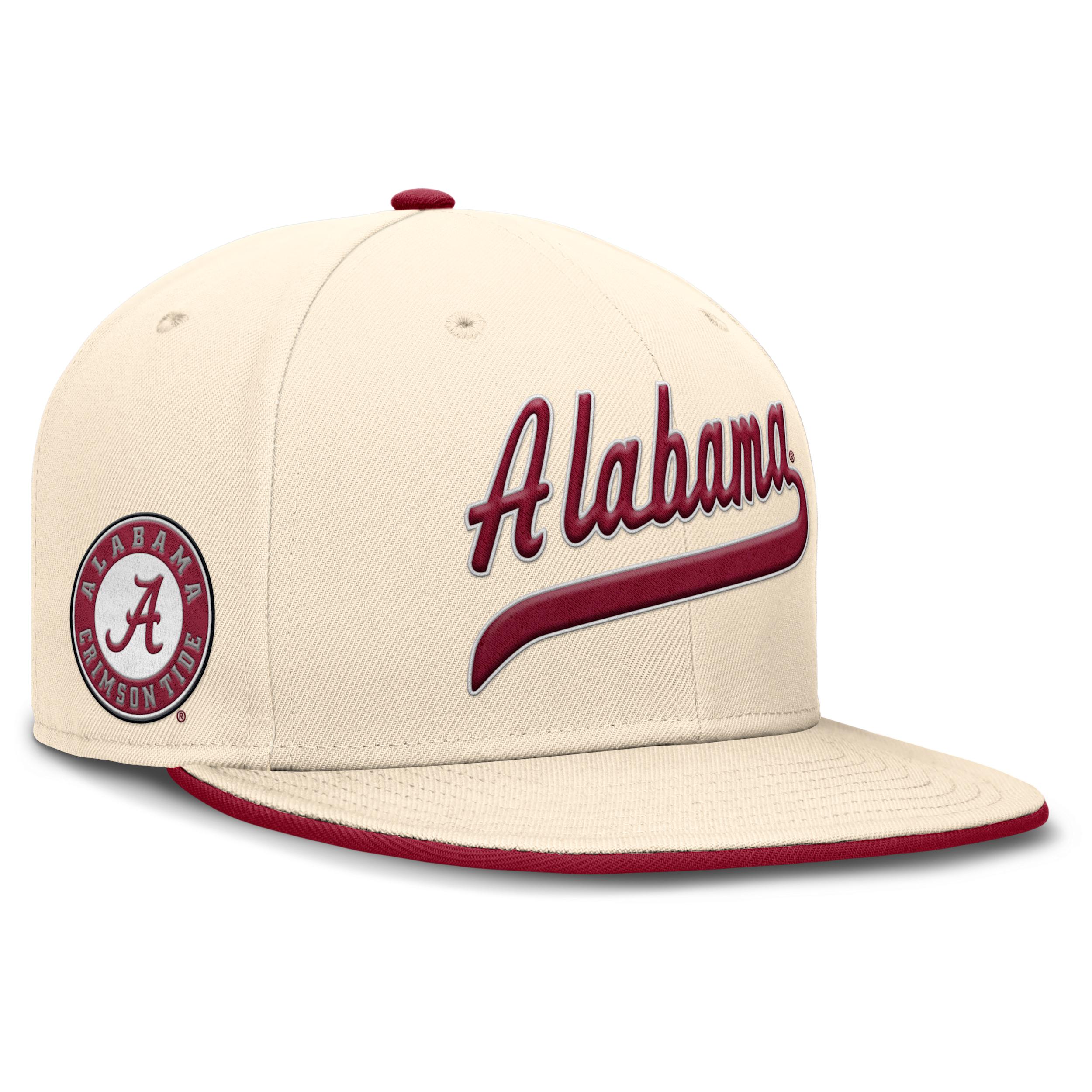 Alabama Crimson Tide Primetime True Nike Men's Dri-FIT College Fitted Hat by NIKE