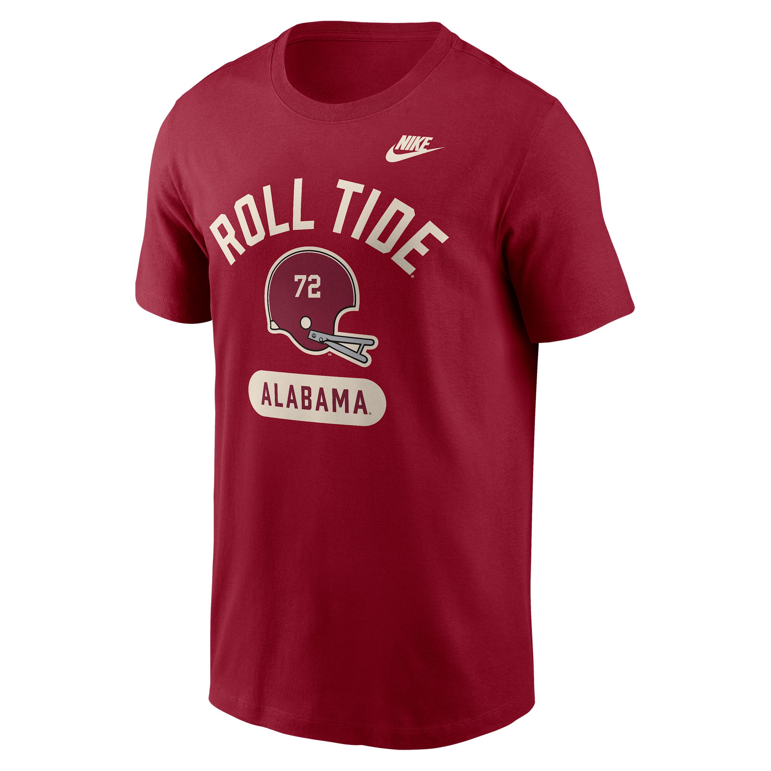 Alabama Legacy Arch Helmet Nike Men's College T-Shirt by NIKE