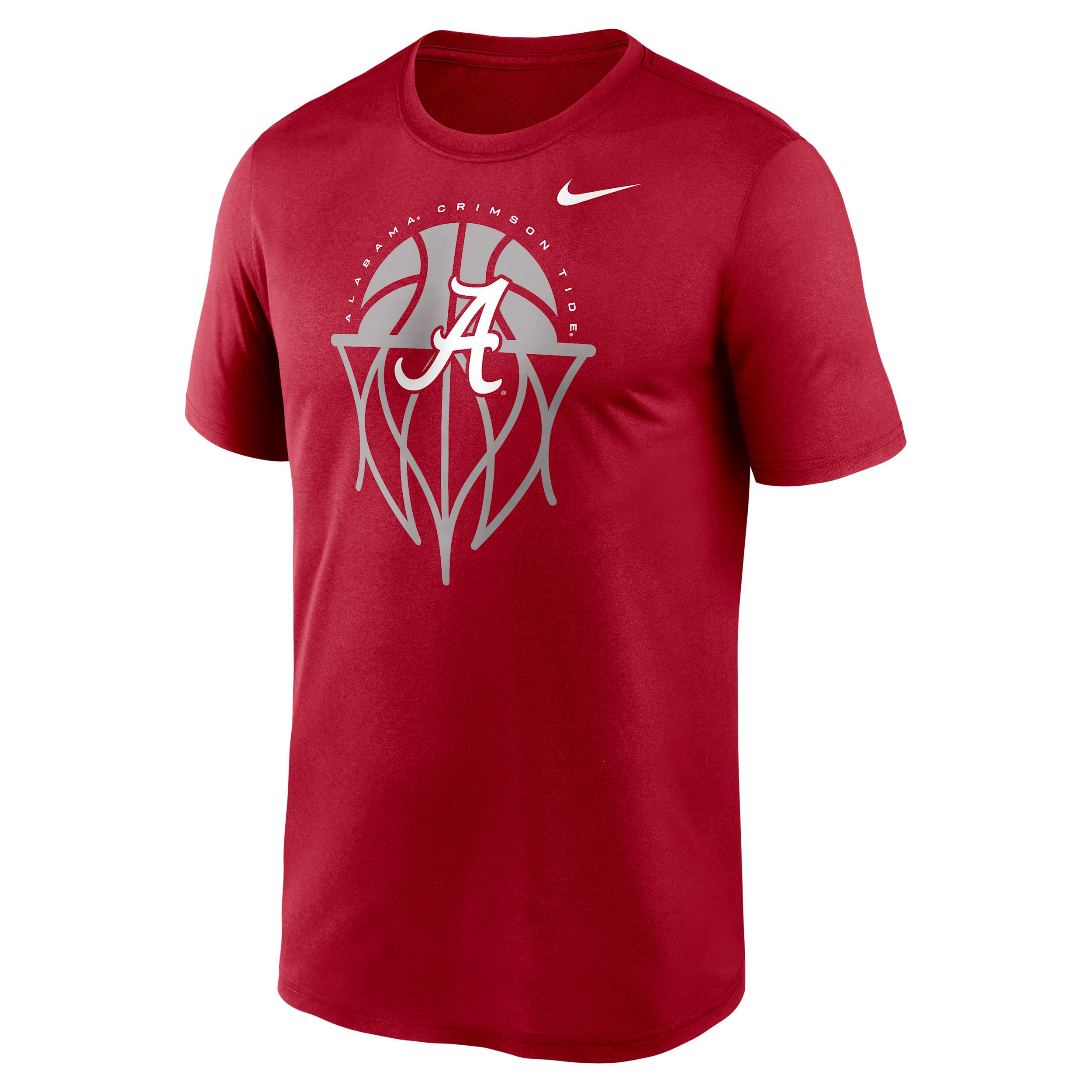 Alabama Legend Basketball Icon Nike Men's Dri-FIT College T-Shirt by NIKE