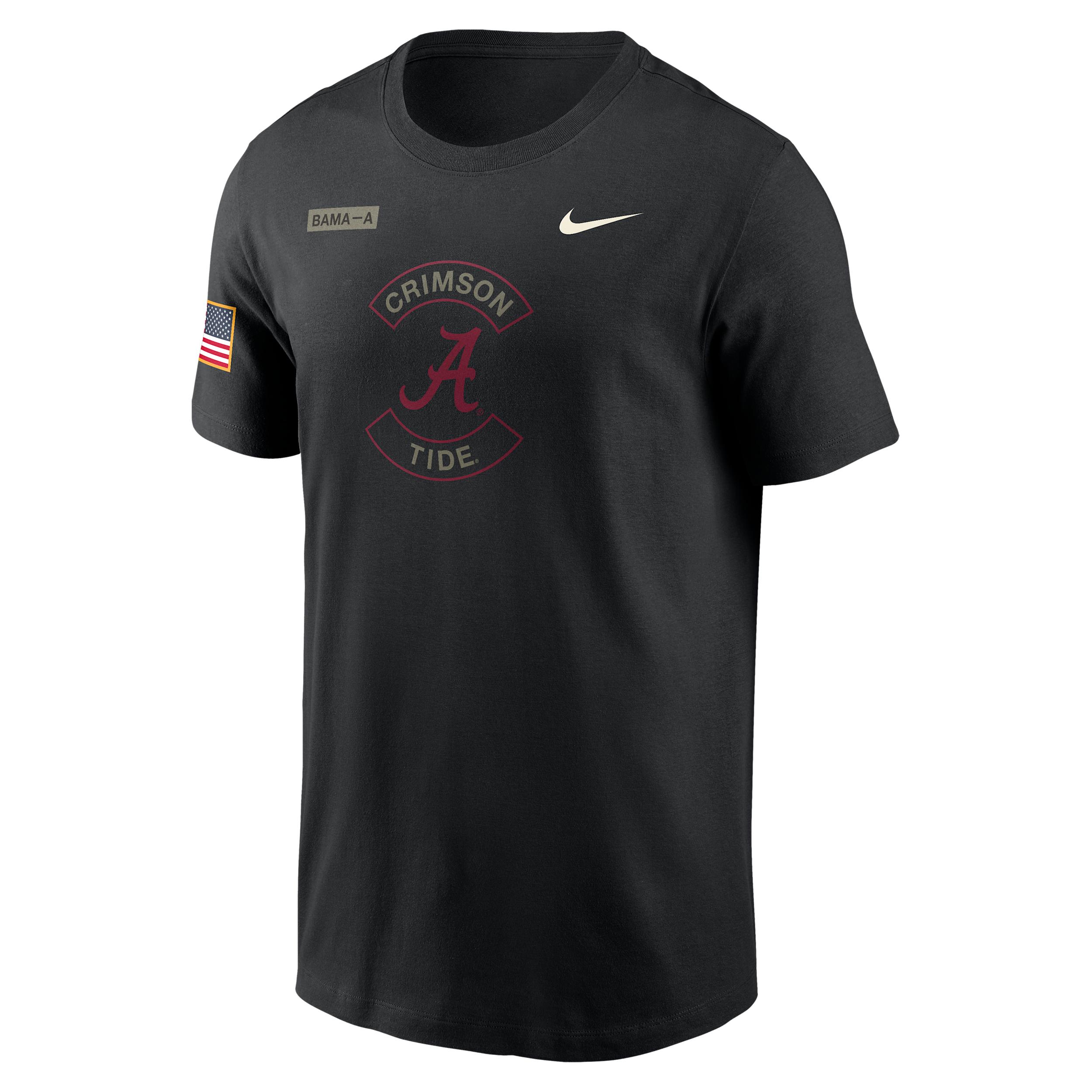 Alabama Military Appreciation Nike Men's Dri-FIT College T-Shirt by NIKE
