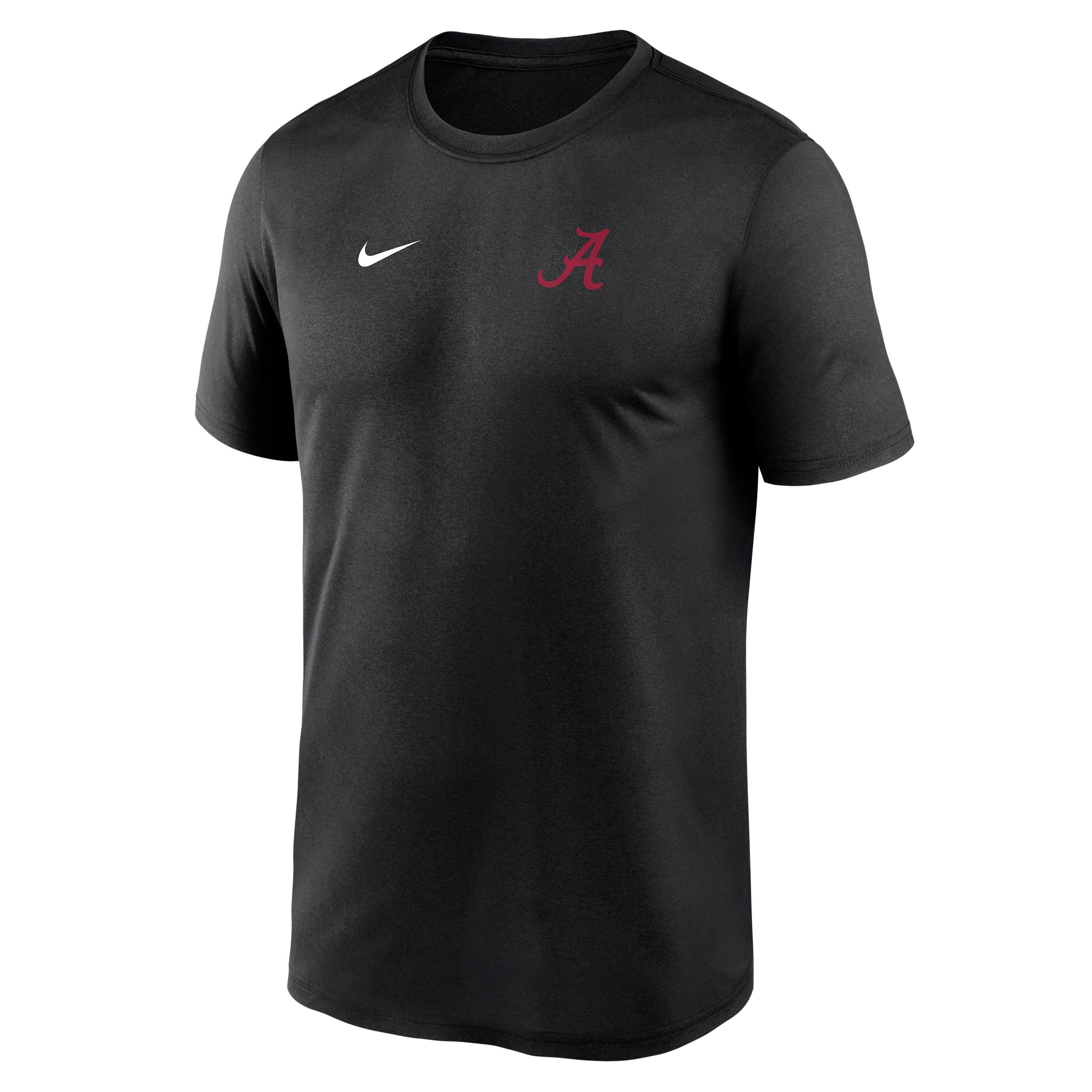 Alabama Sideline Legend Small Logo Nike Men's Dri-FIT College T-Shirt by NIKE