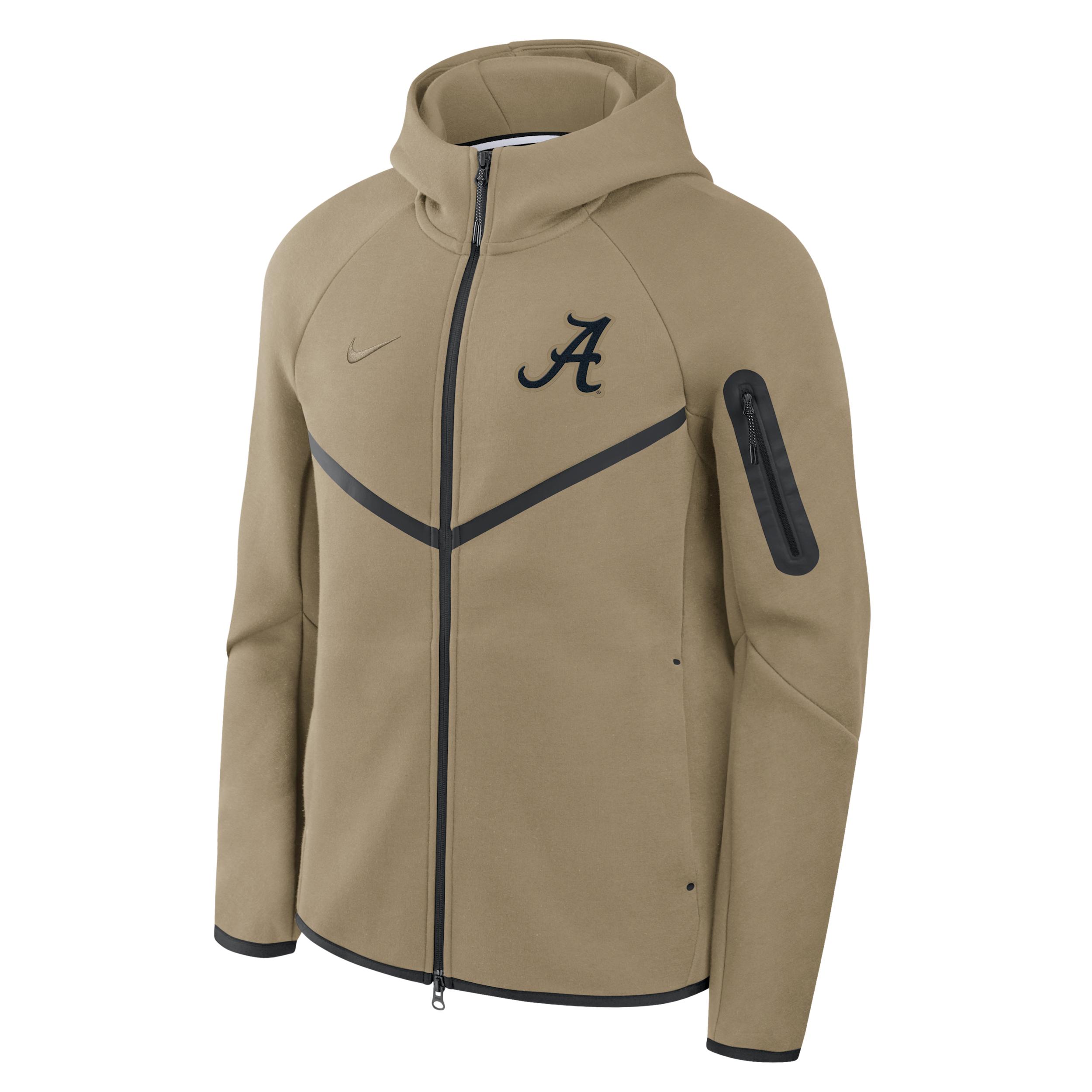 Alabama Tech Fleece Windrunner Nike Men's College Full-Zip Hooded Jacket by NIKE
