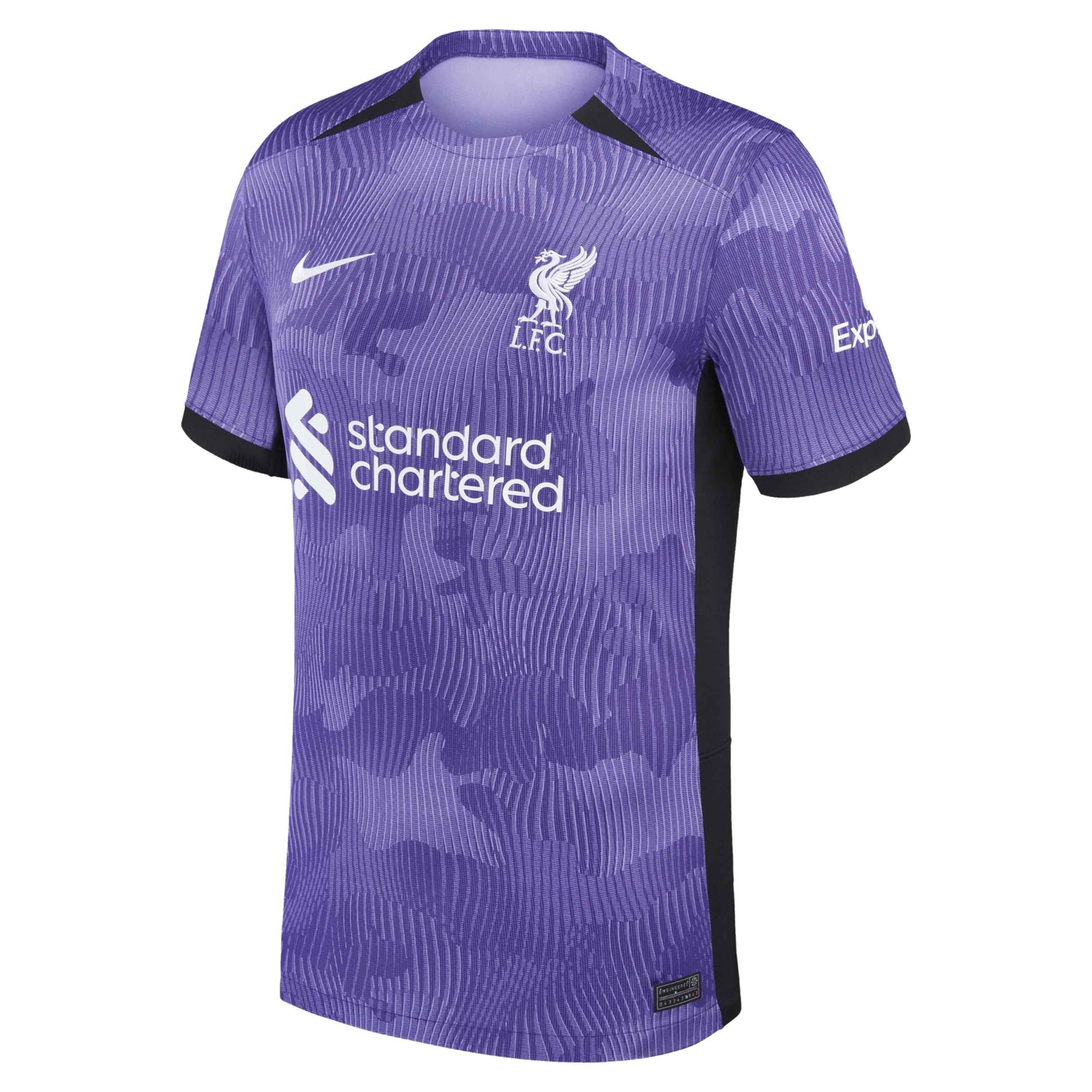 Alexis Mac Allister Liverpool 2023/24 Stadium Third Nike Men's Dri-FIT Soccer Jersey by NIKE Alexis Mac Allister Liverpool 2023/24 Stadium Third Nike Men's Dri-FIT Soccer Jersey by NIKE