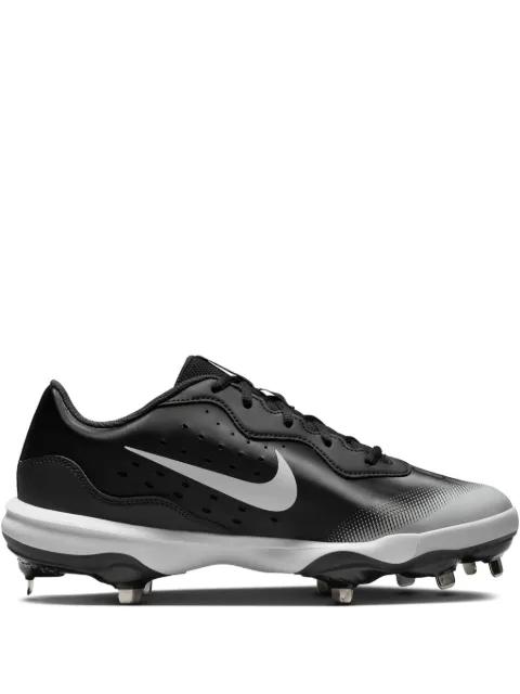 Alpha Huarache Varsity 4 Low "Black Dark Smoke Grey" sneakers by NIKE