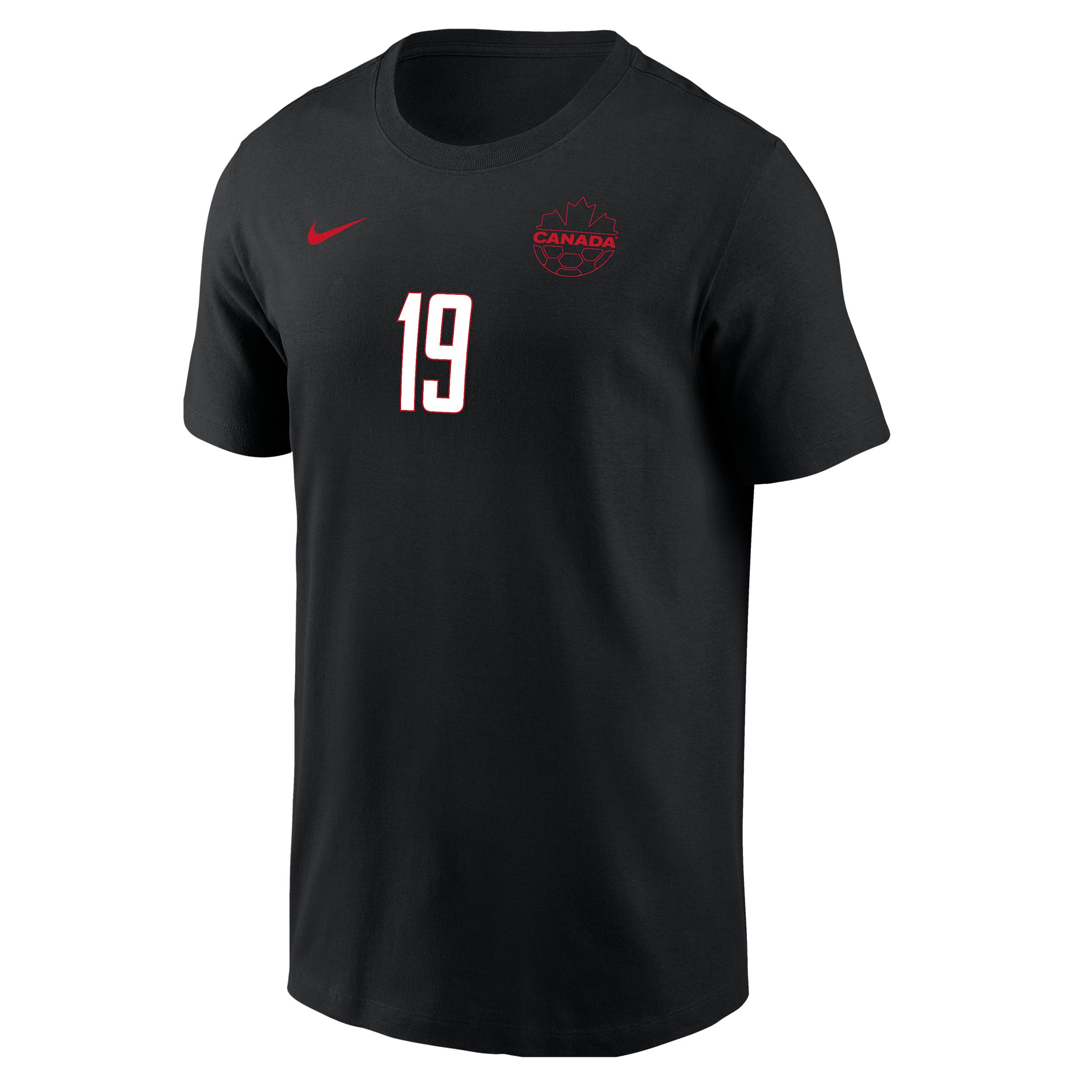 Alphonso Davies Team Canada Nike Men's Soccer T-Shirt by NIKE
