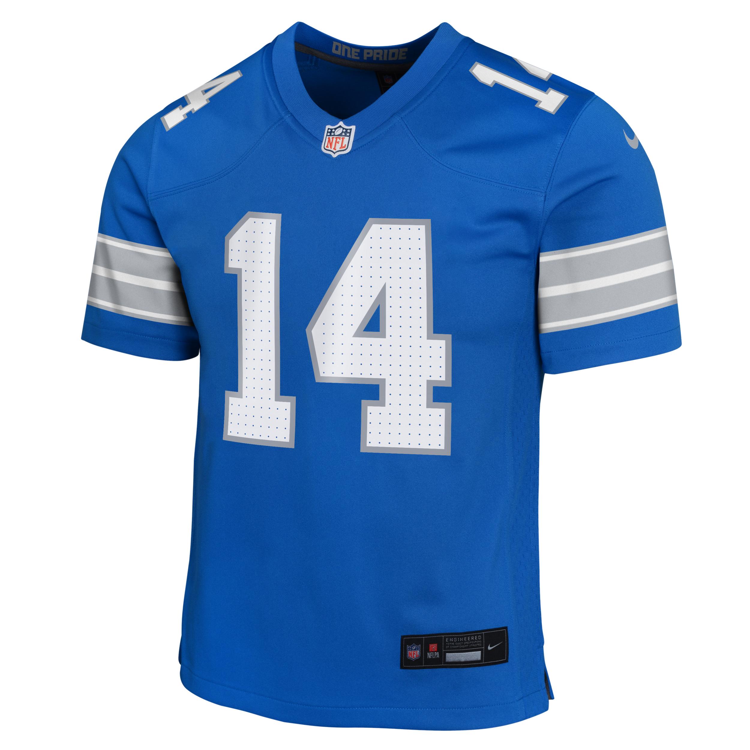 Amon-Ra St. Brown Detroit Lions Big Kids' Nike NFL Game Jersey by NIKE