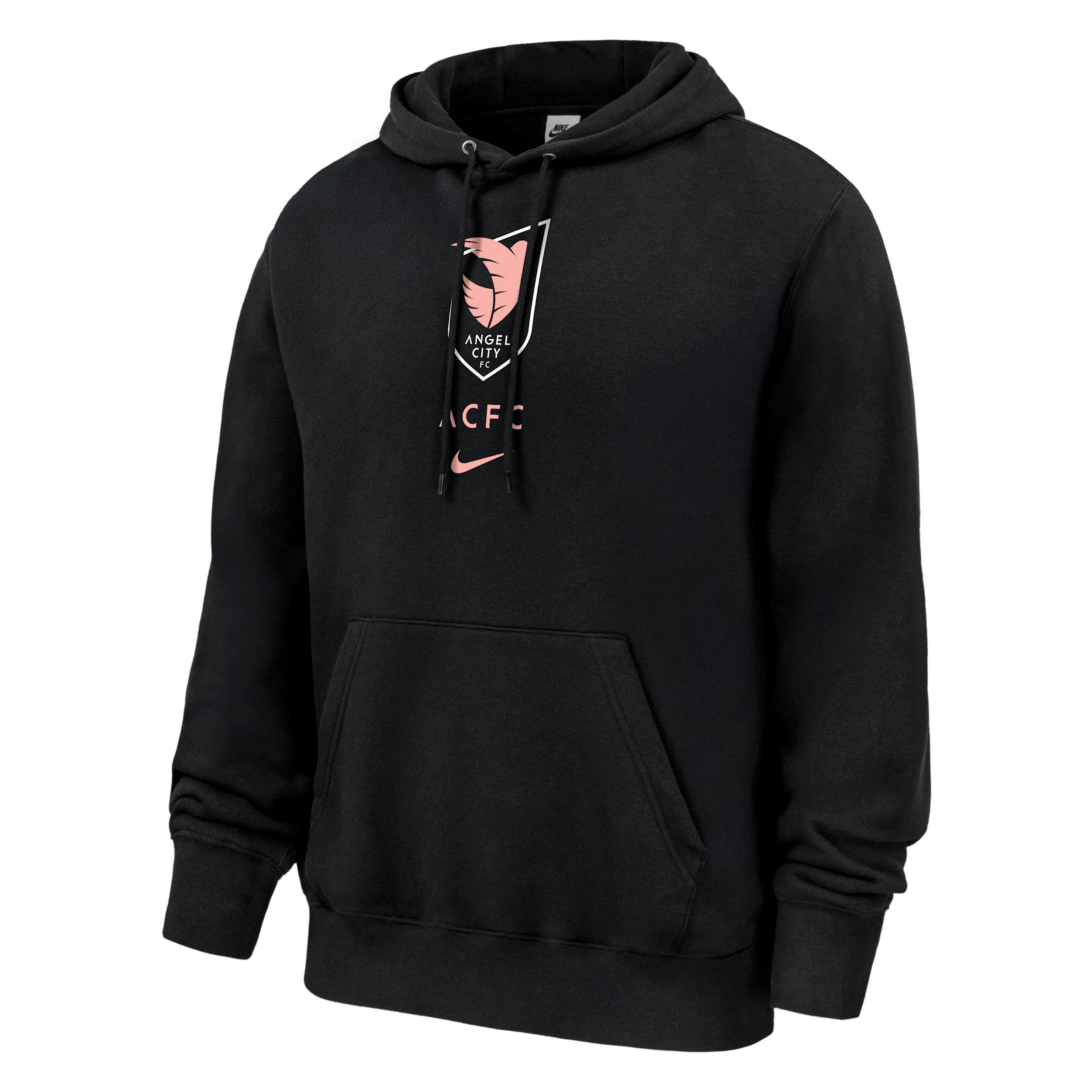 Angel City FC Club Fleece Nike Men's NWSL Pullover Hoodie by NIKE