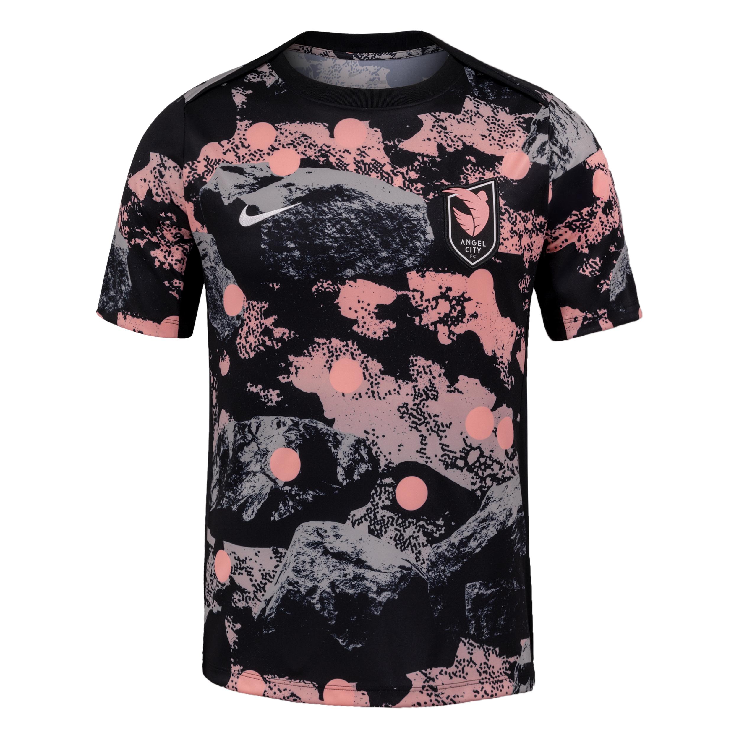 Angel City FC Nike Men's NWSL Short-Sleeve Pre-Match Top by NIKE