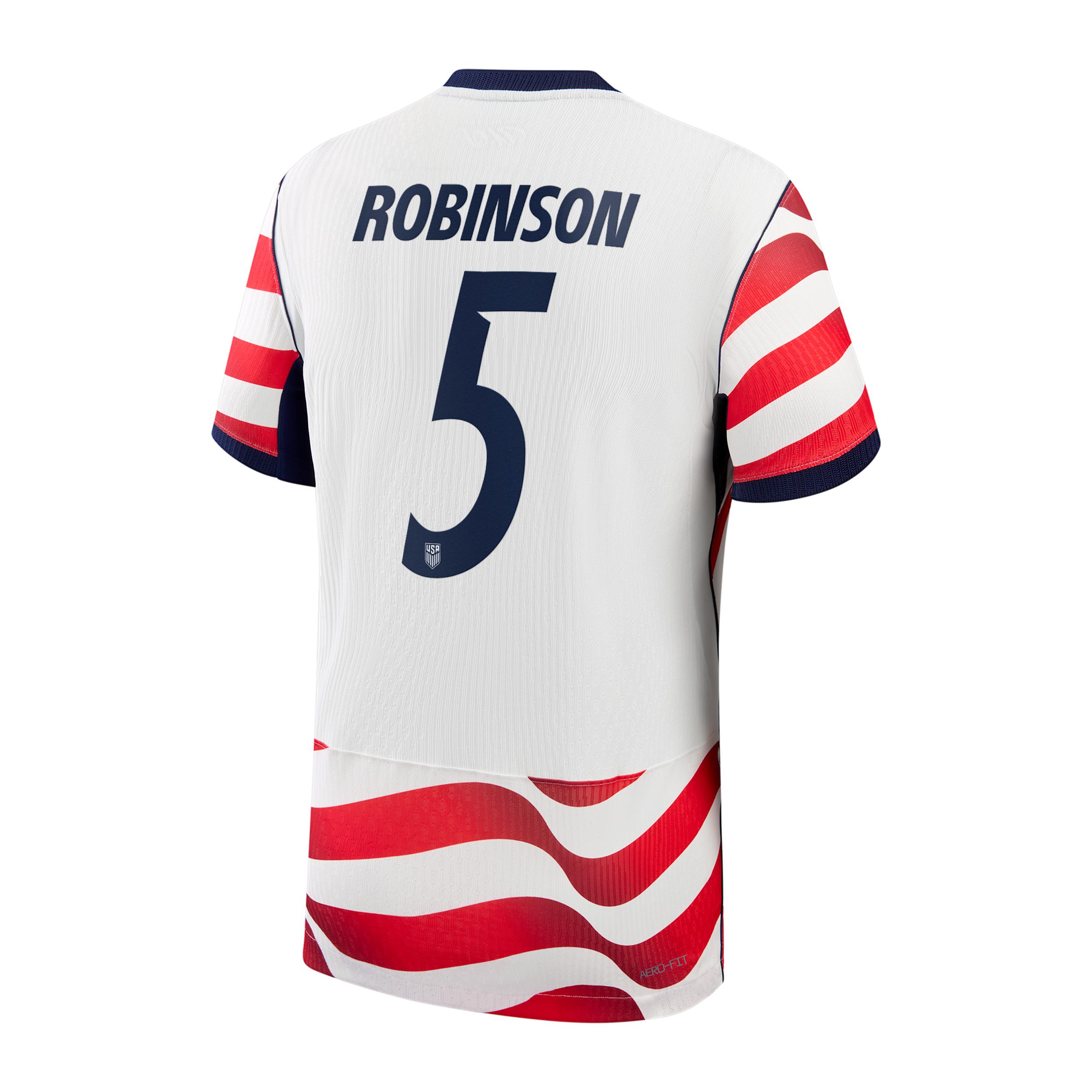 Antonee Robinson USMNT 2026 Match Home Nike Men's Aero-FIT Soccer Jersey by NIKE