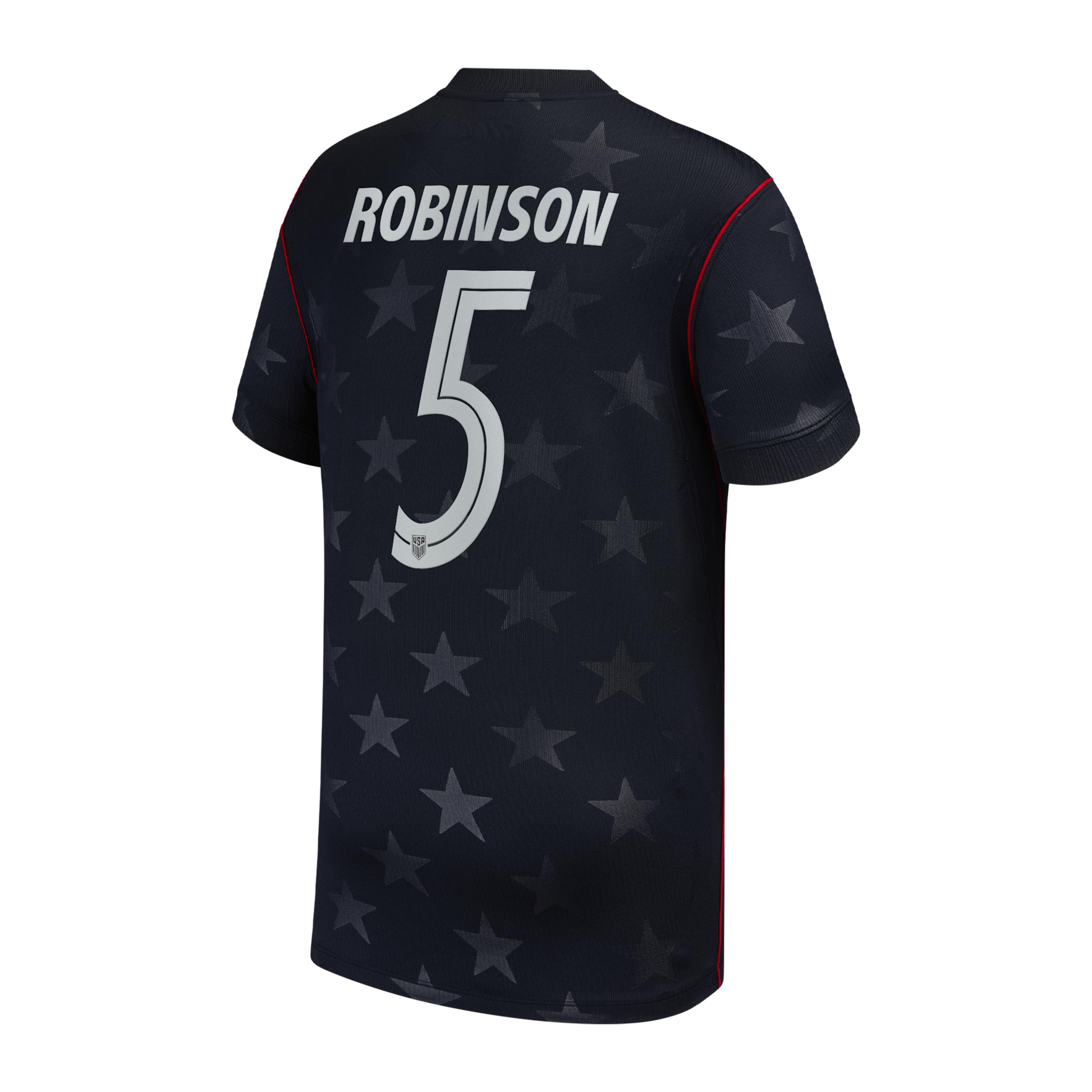 Antonee Robinson USMNT 2026 Stadium Away Big Kids' Nike Dri-FIT Soccer Jersey by NIKE
