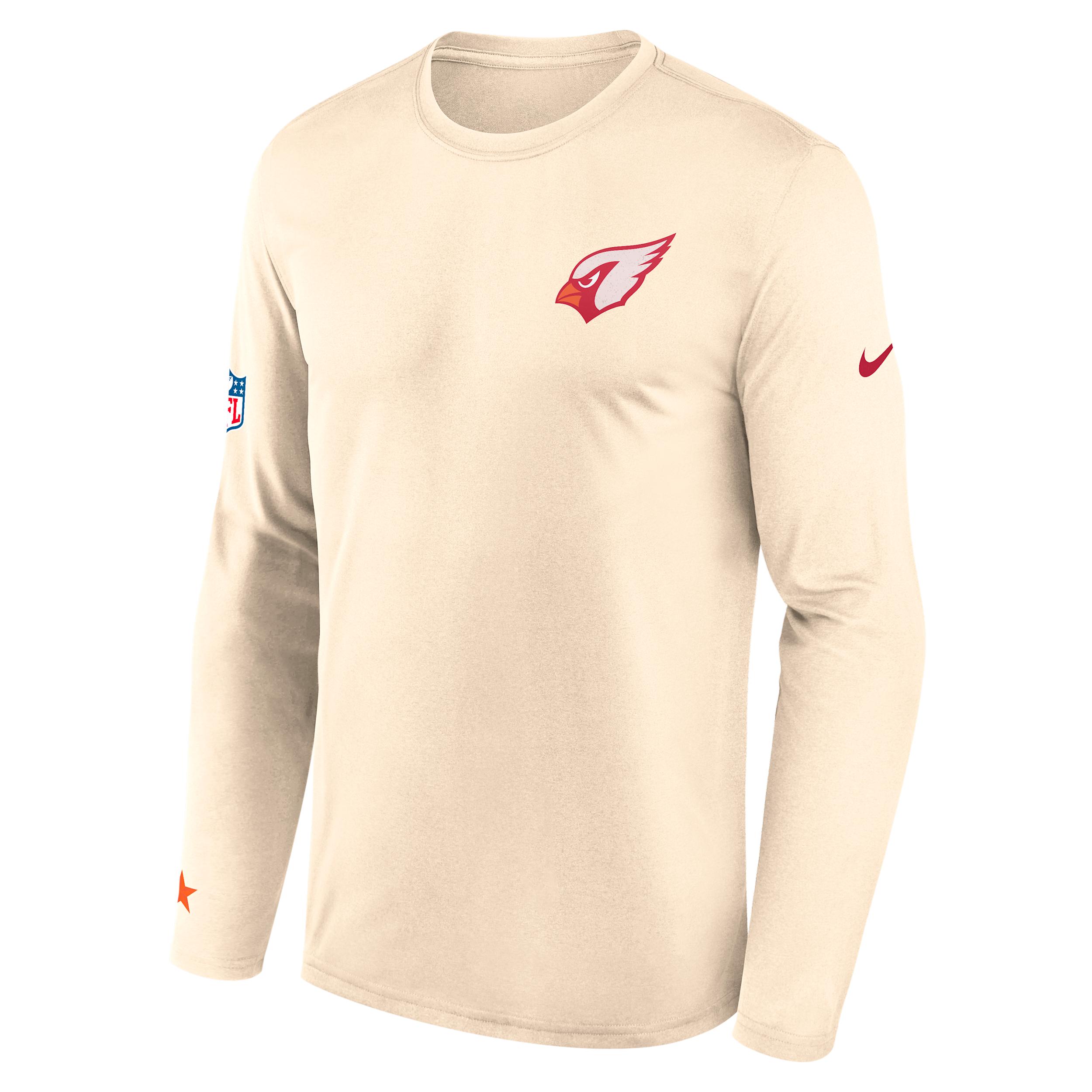 Arizona Cardinals Rivalries Collection Sideline Legend Small Logo Nike Men's Dri-FIT NFL Long-Sleeve T-Shirt by NIKE