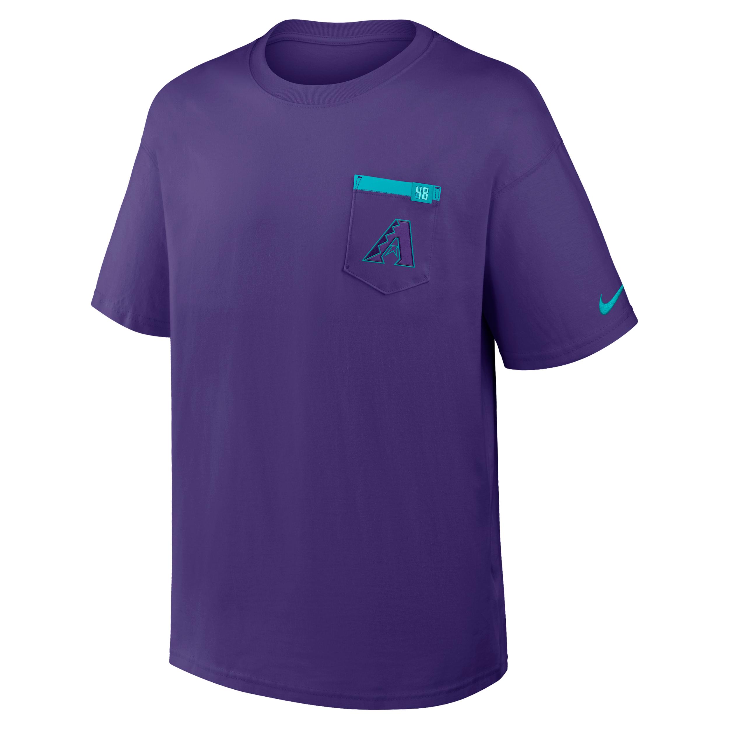 Arizona Diamondbacks City Connect 2-Hit Max90 Pocket Nike Men's MLB T-Shirt by NIKE
