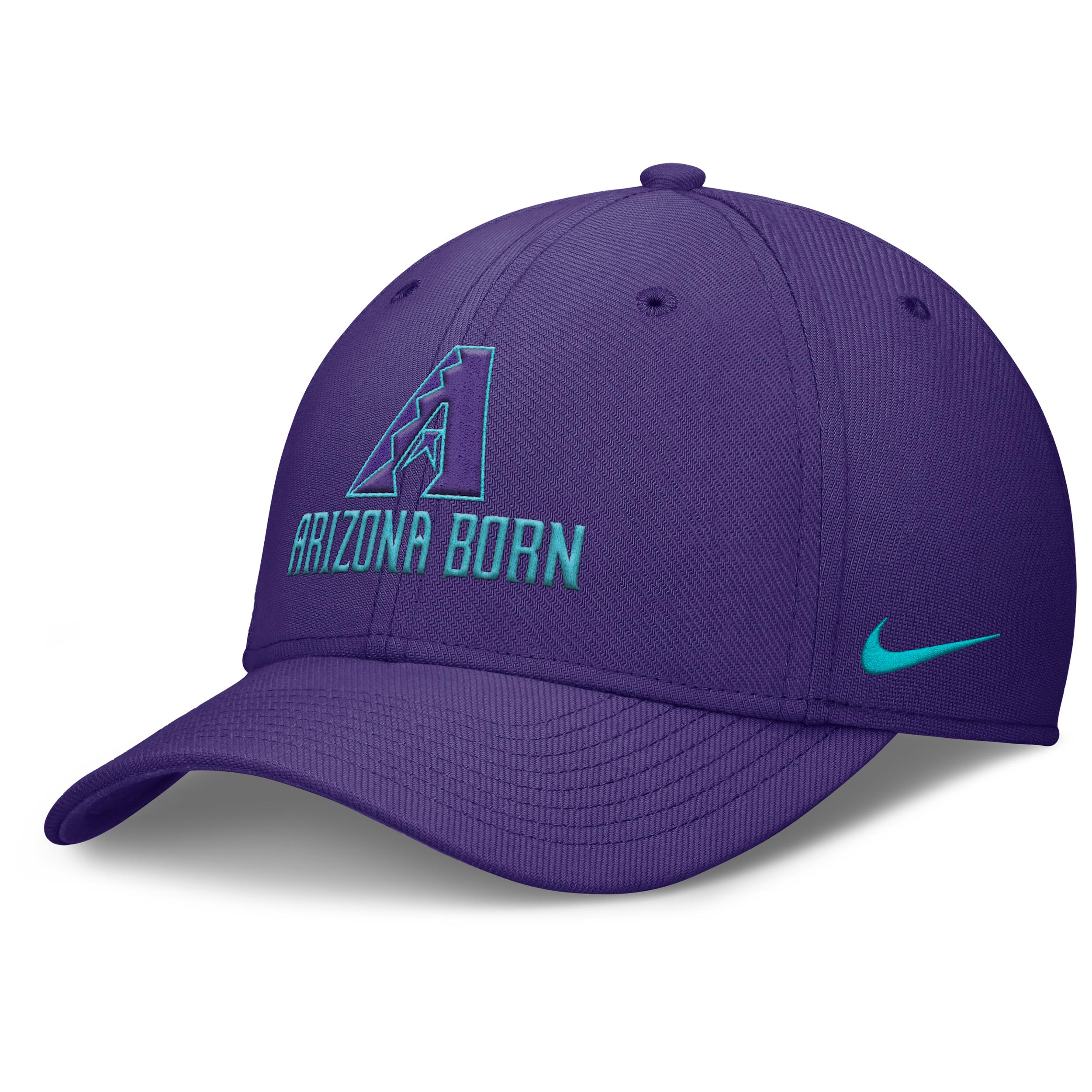 Arizona Diamondbacks City Connect Rise Swoosh Nike Men's Dri-FIT MLB Hat by NIKE