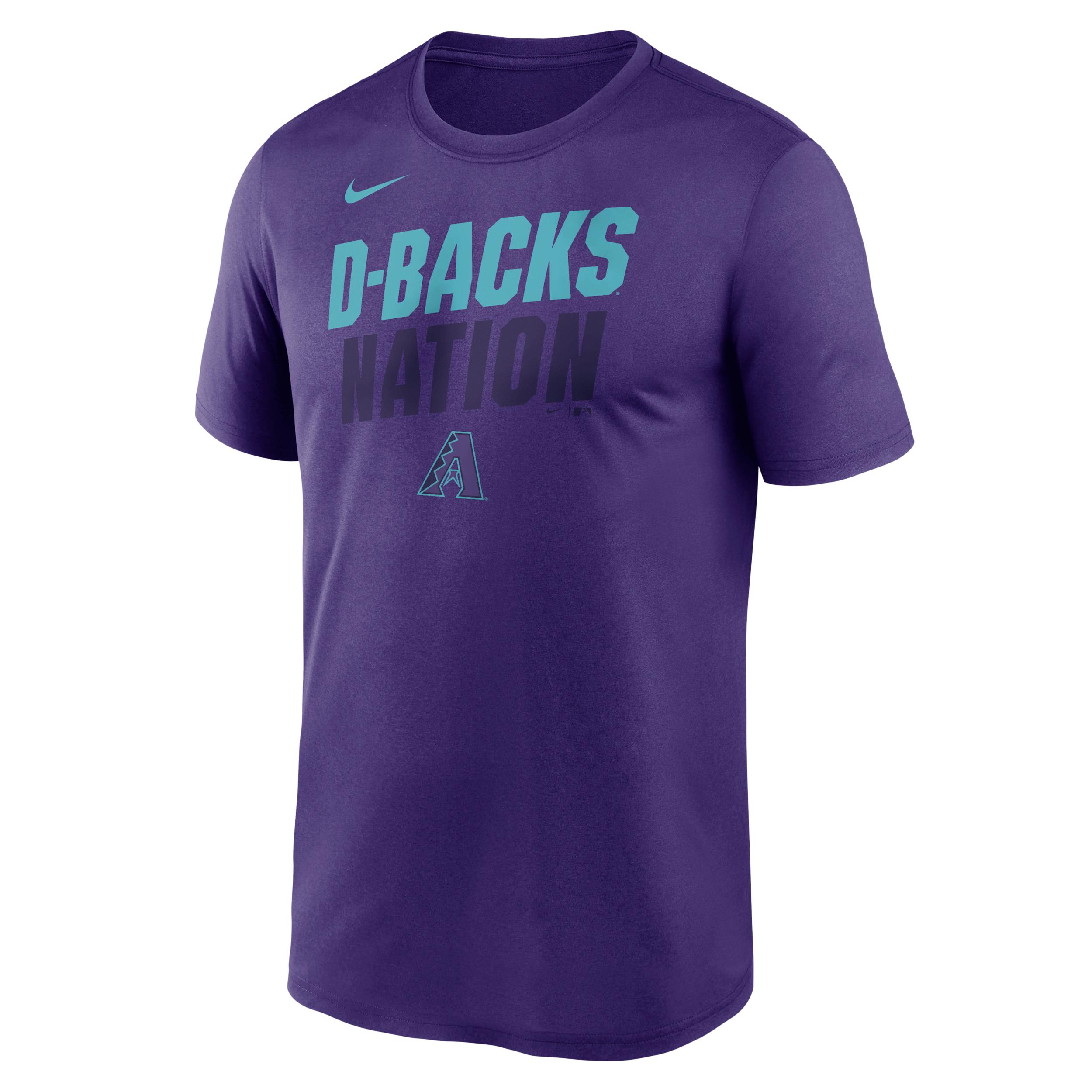 Arizona Diamondbacks City Connect Team Phrase Script Nike Men's Dri-FIT MLB T-Shirt by NIKE