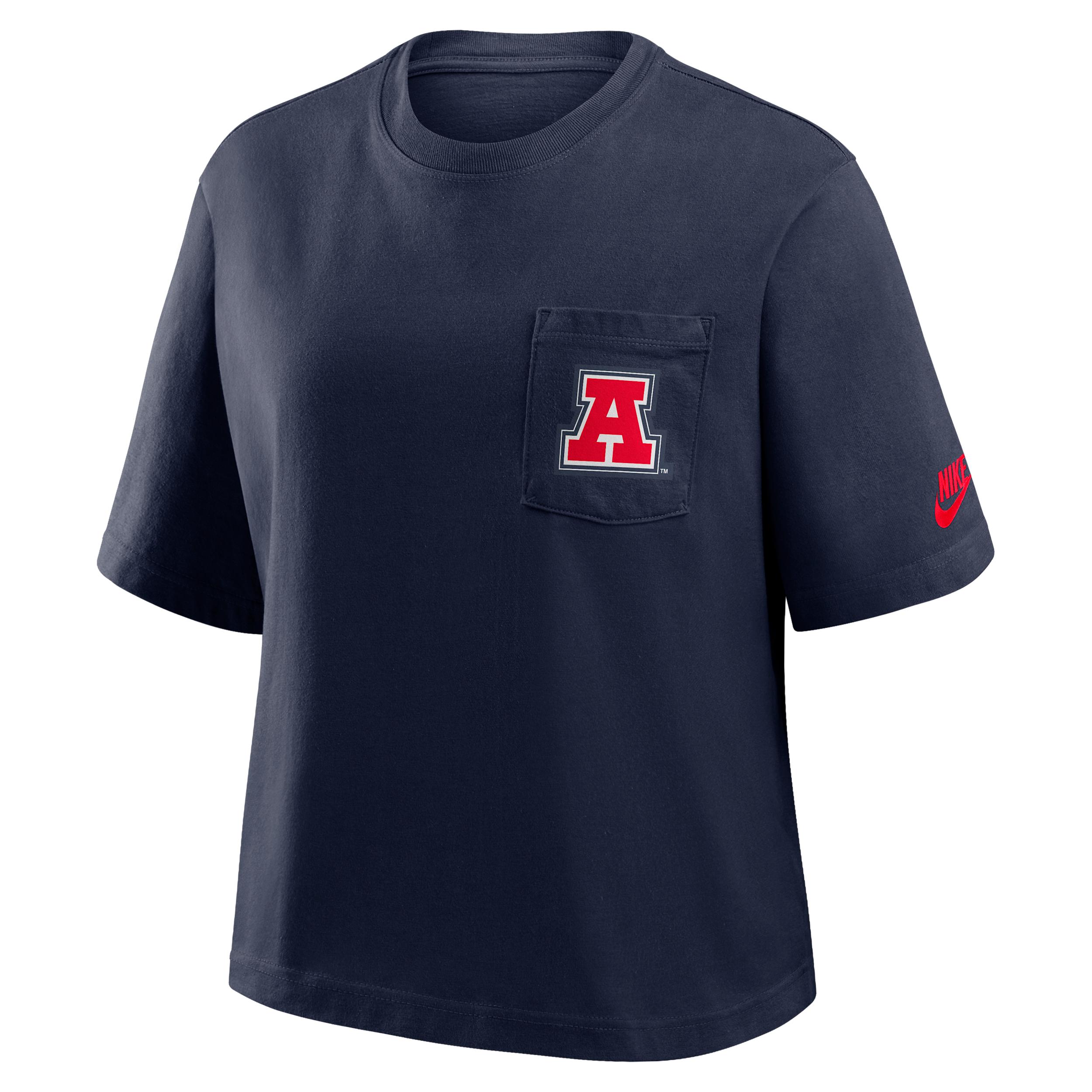Arizona Legacy Pocket Boxy Nike Women's College T-Shirt by NIKE