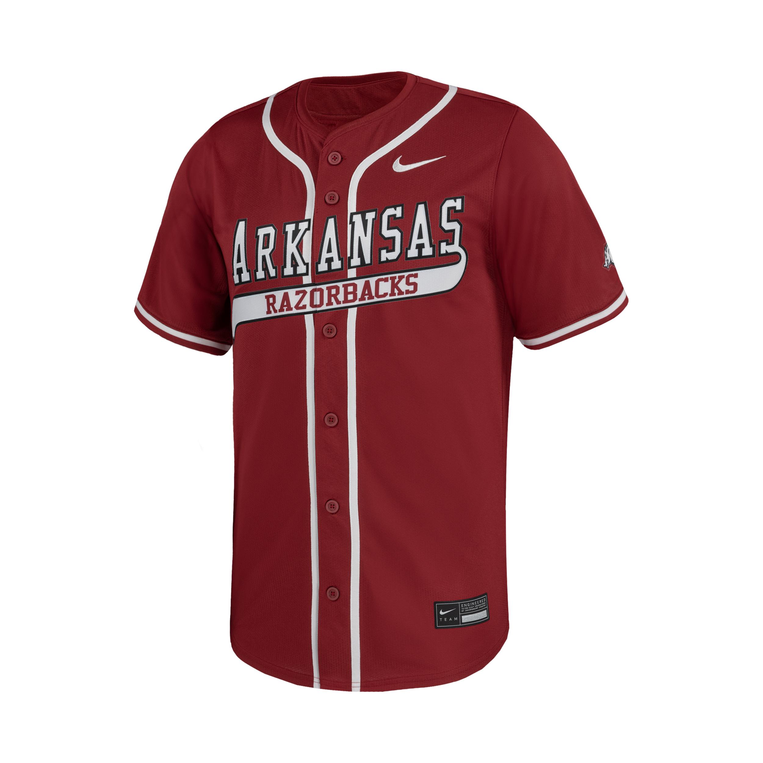 Arkansas Big Kids' Nike Dri-FIT College Limited Baseball Jersey by NIKE