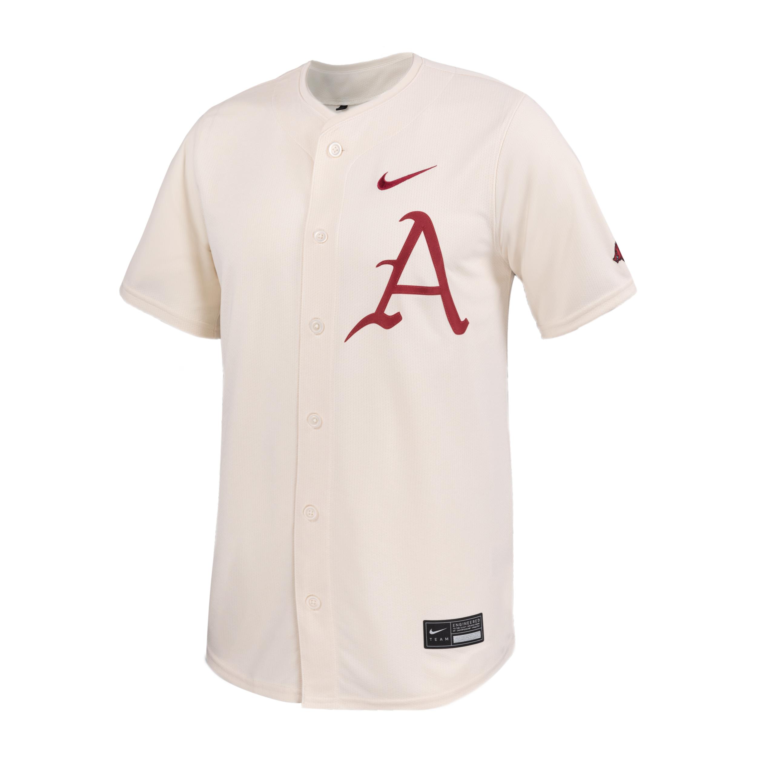 Arkansas Nike Men's Dri-FIT College Limited Baseball Jersey by NIKE