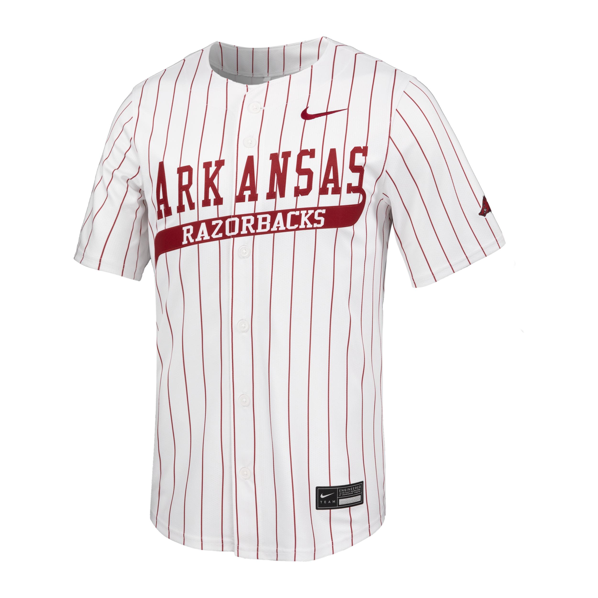 Arkansas Pinstripe Big Kids' Nike College T-Shirt by NIKE