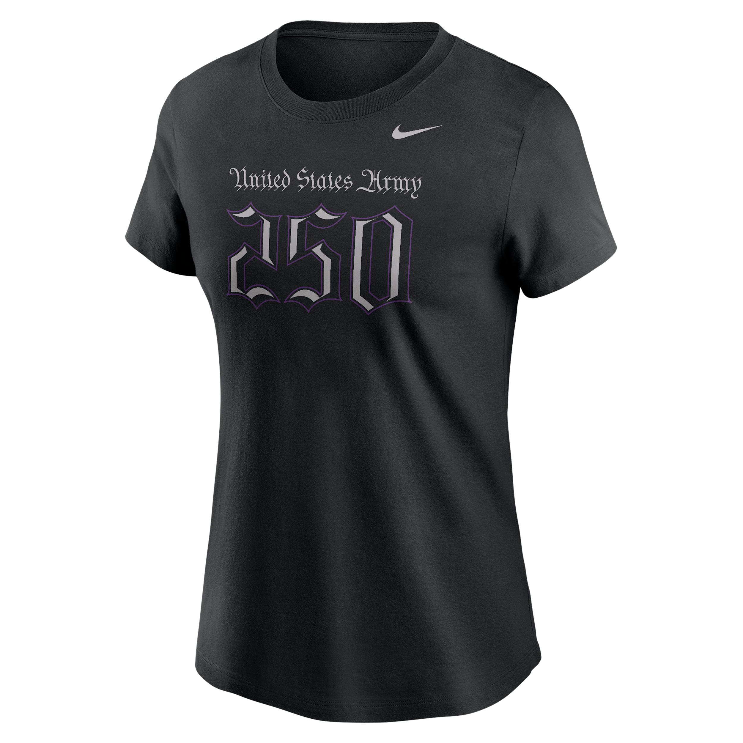 Army Rivalry 250th Anniversary Nike Women's College T-Shirt by NIKE Army Rivalry 250th Anniversary Nike Women's College T-Shirt by NIKE