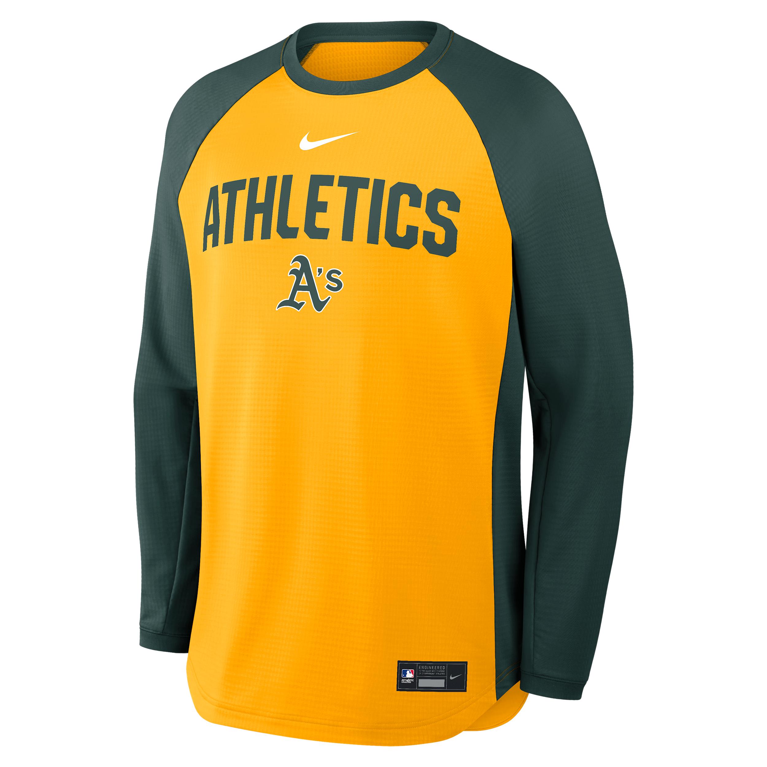 Athletics Authentic Collection Nike Men's Dri-FIT Pullover Crew by NIKE