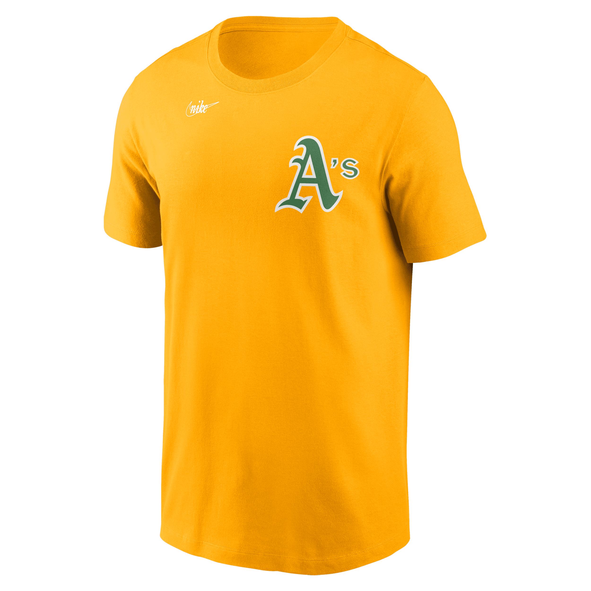 Athletics Cooperstown Wordmark Nike Men's MLB T-Shirt by NIKE