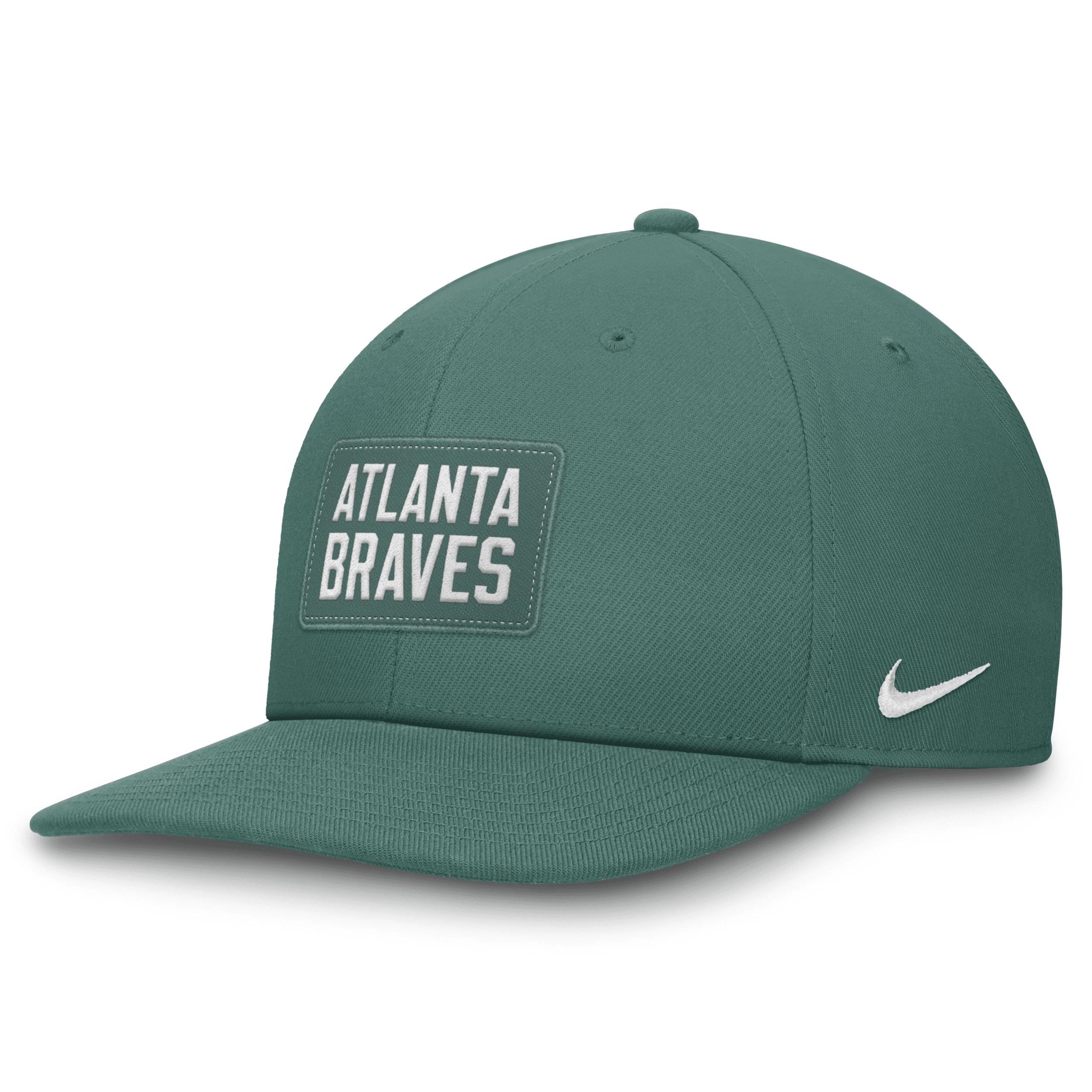Atlanta Braves Bicoastal Pro Nike Unisex Dri-FIT MLB Adjustable Hat by NIKE