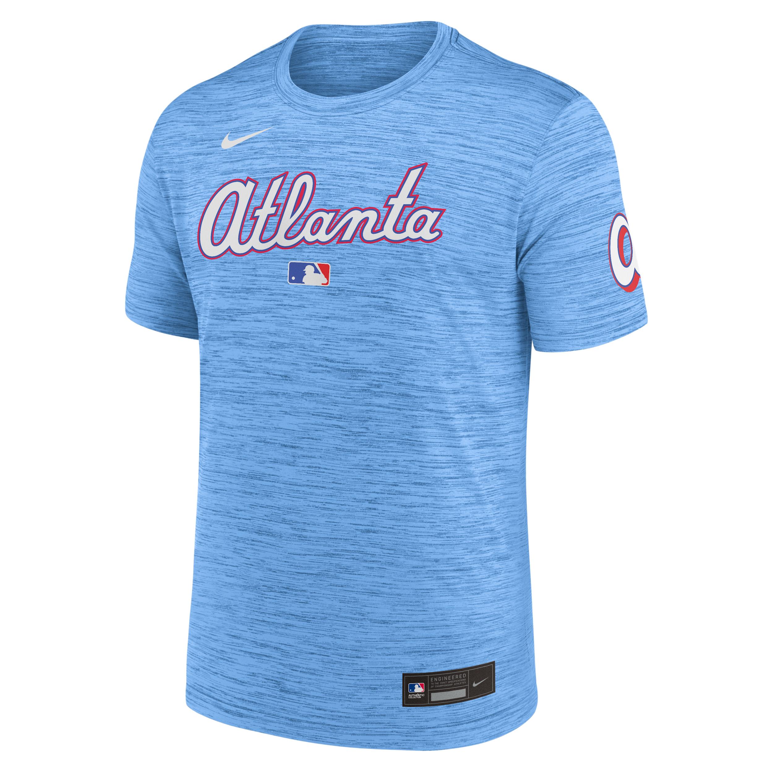Atlanta Braves City Connect Velocity Nike Men's Dri-FIT MLB T-Shirt by NIKE