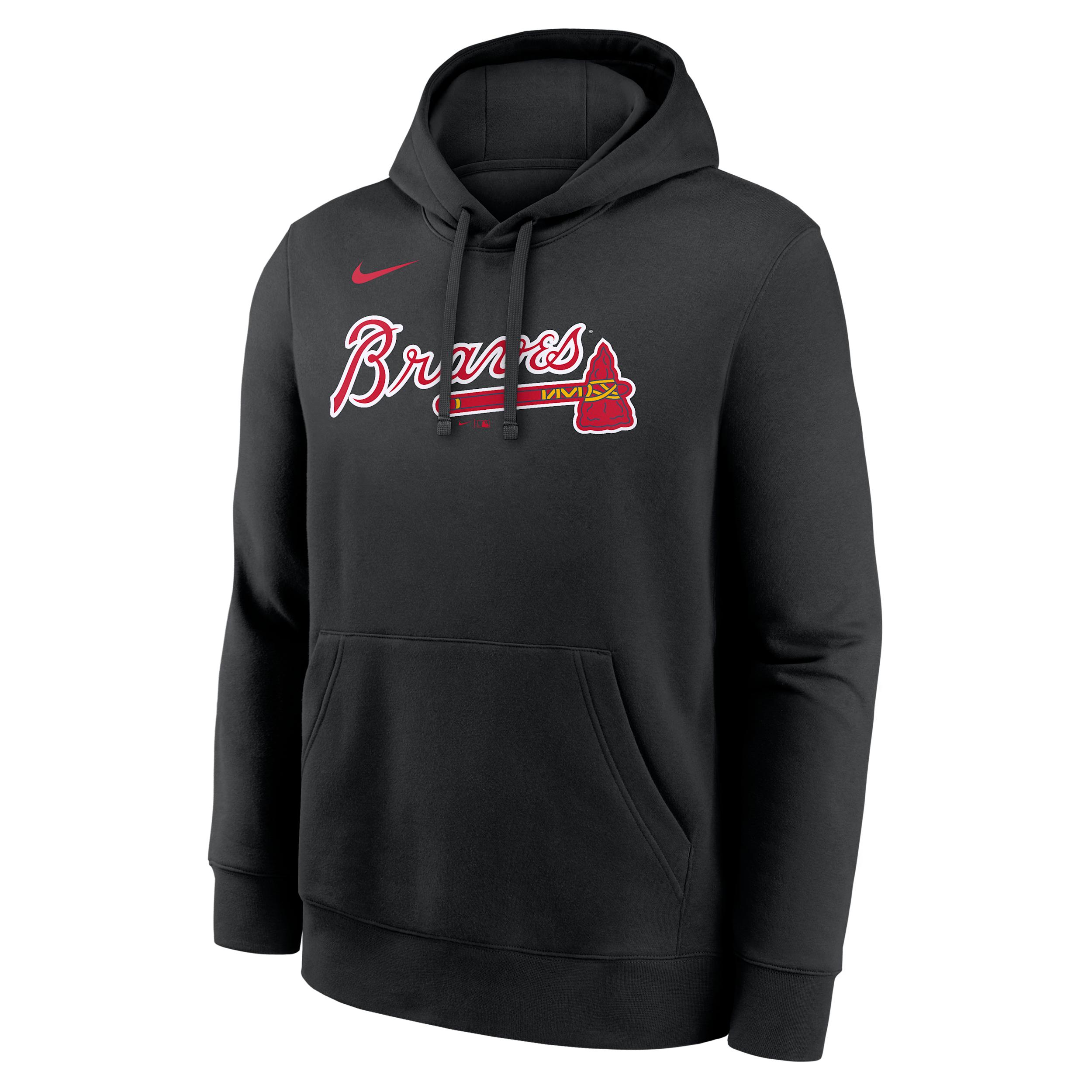Atlanta Braves Club Nike Men's MLB Pullover Hoodie by NIKE Atlanta Braves Club Nike Men's MLB Pullover Hoodie by NIKE