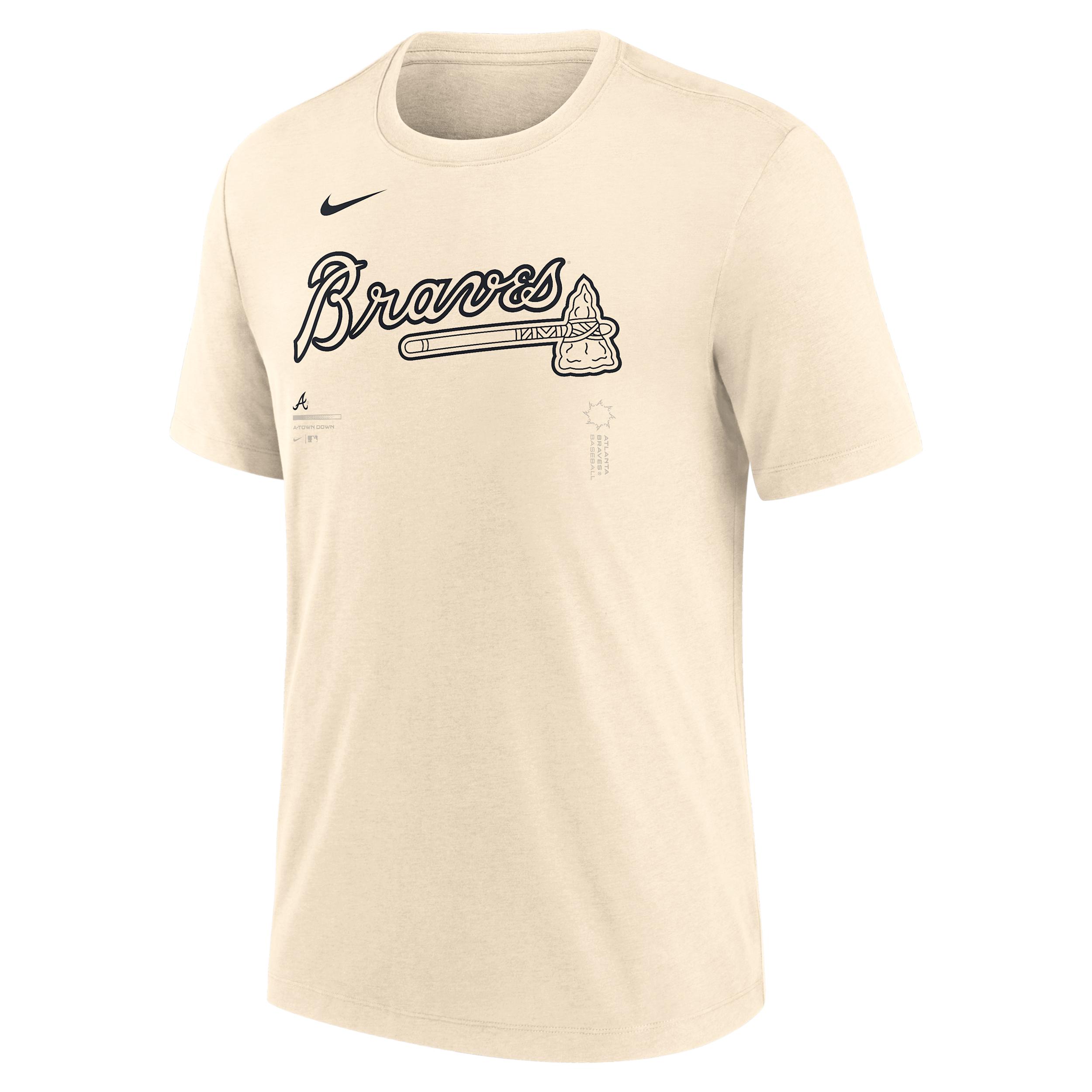 Atlanta Braves Wordmark Nike Men's MLB T-Shirt by NIKE