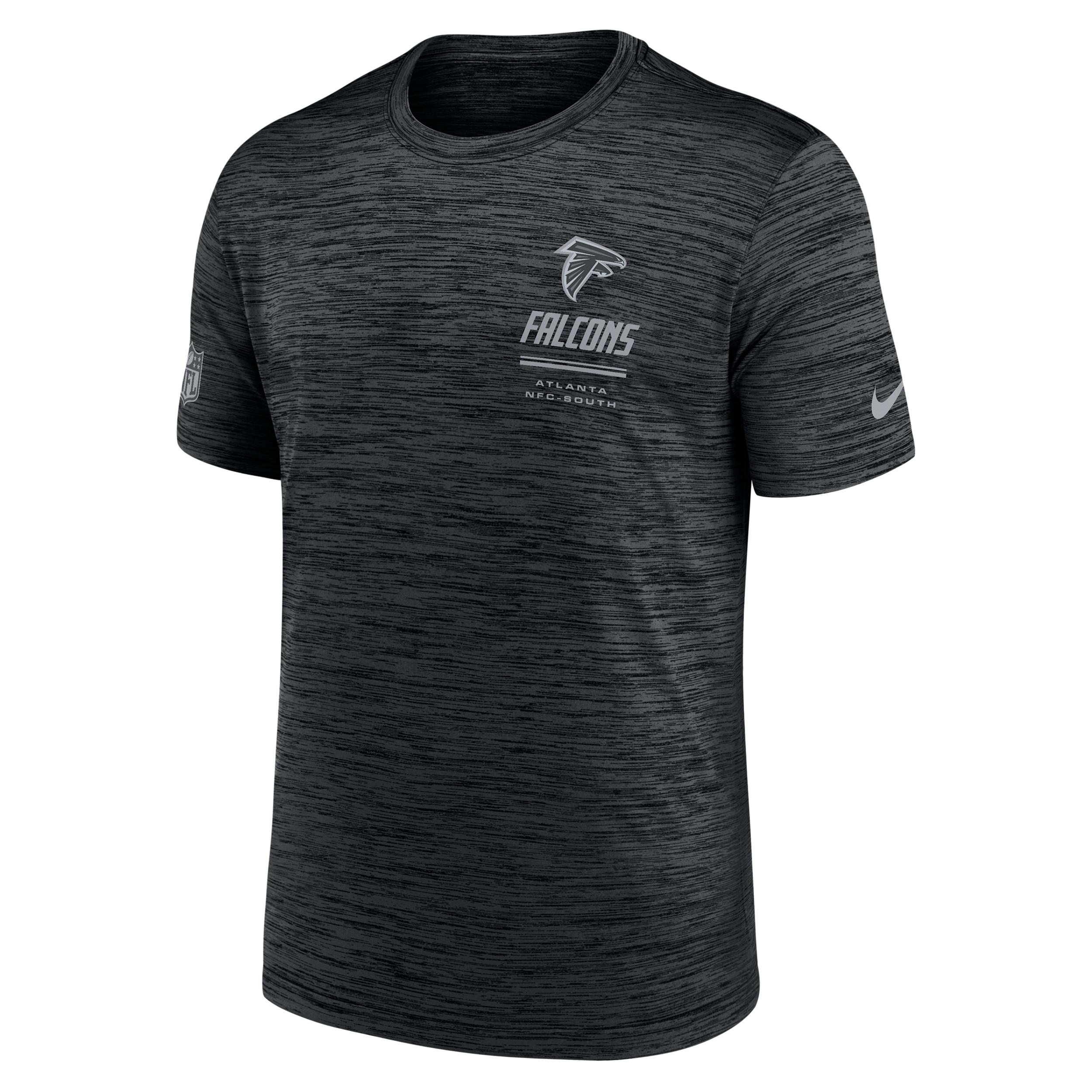 Atlanta Falcons Sideline Team Issue Velocity Nike Men's Dri-FIT NFL T-Shirt by NIKE