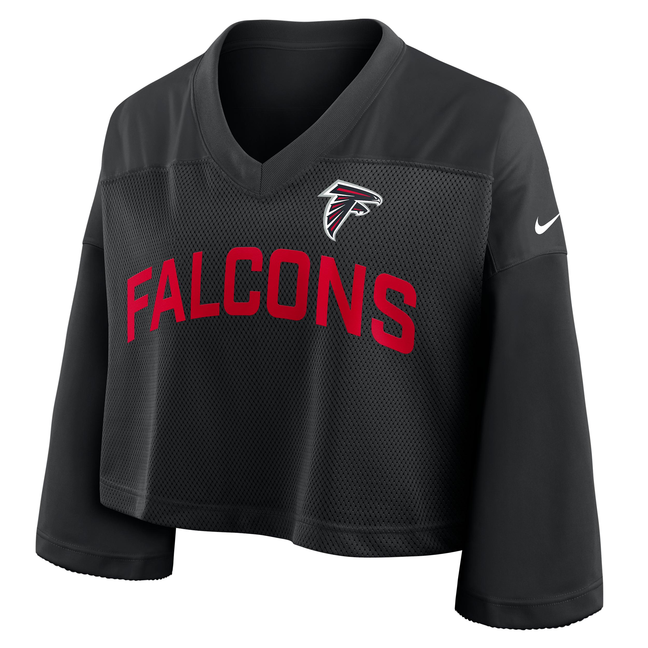 Atlanta Falcons Wide Receiver Jersey Fashion Nike Women's Dri-FIT NFL Cropped Top by NIKE