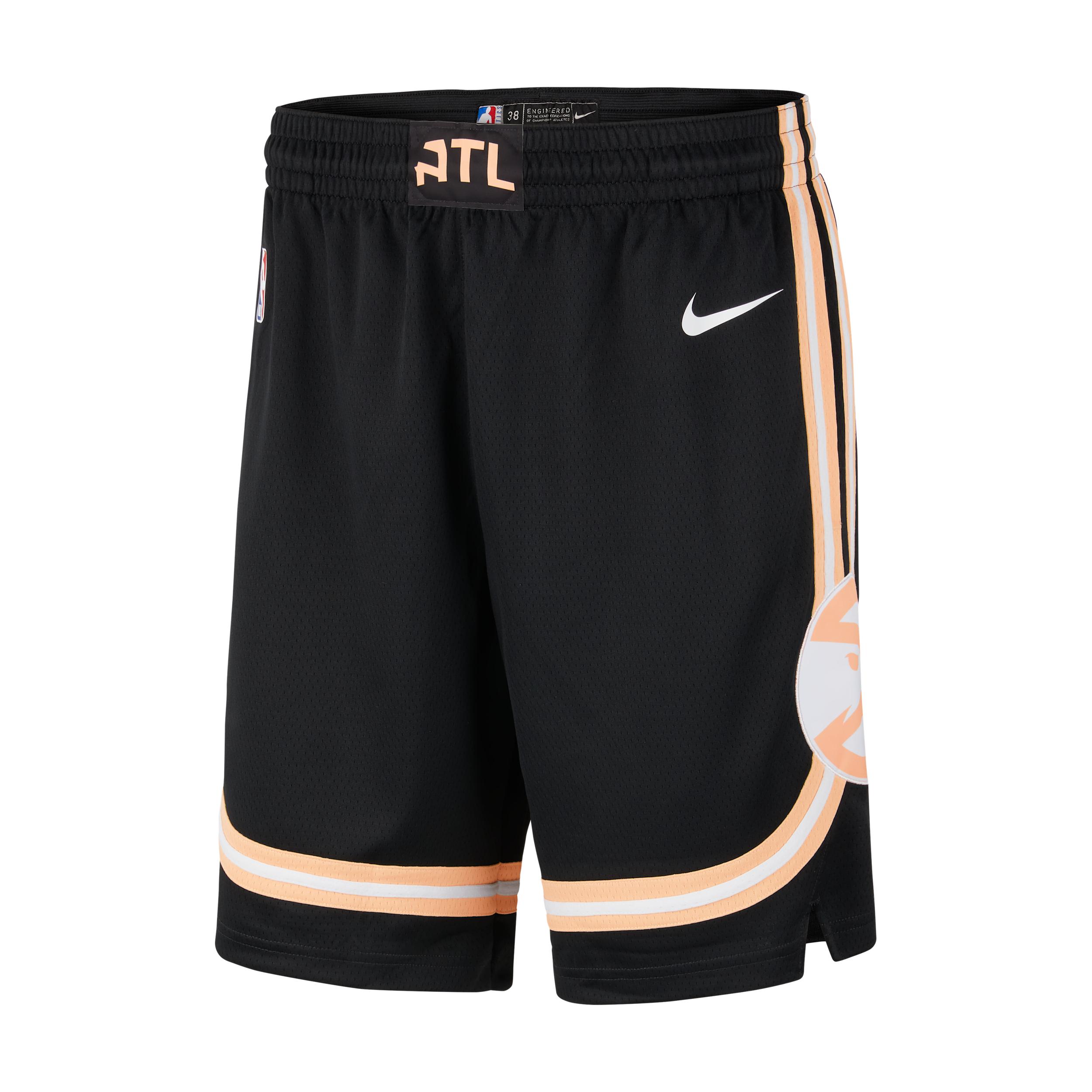 Atlanta Hawks City Edition Nike Men's Dri-FIT NBA Swingman Shorts by NIKE
