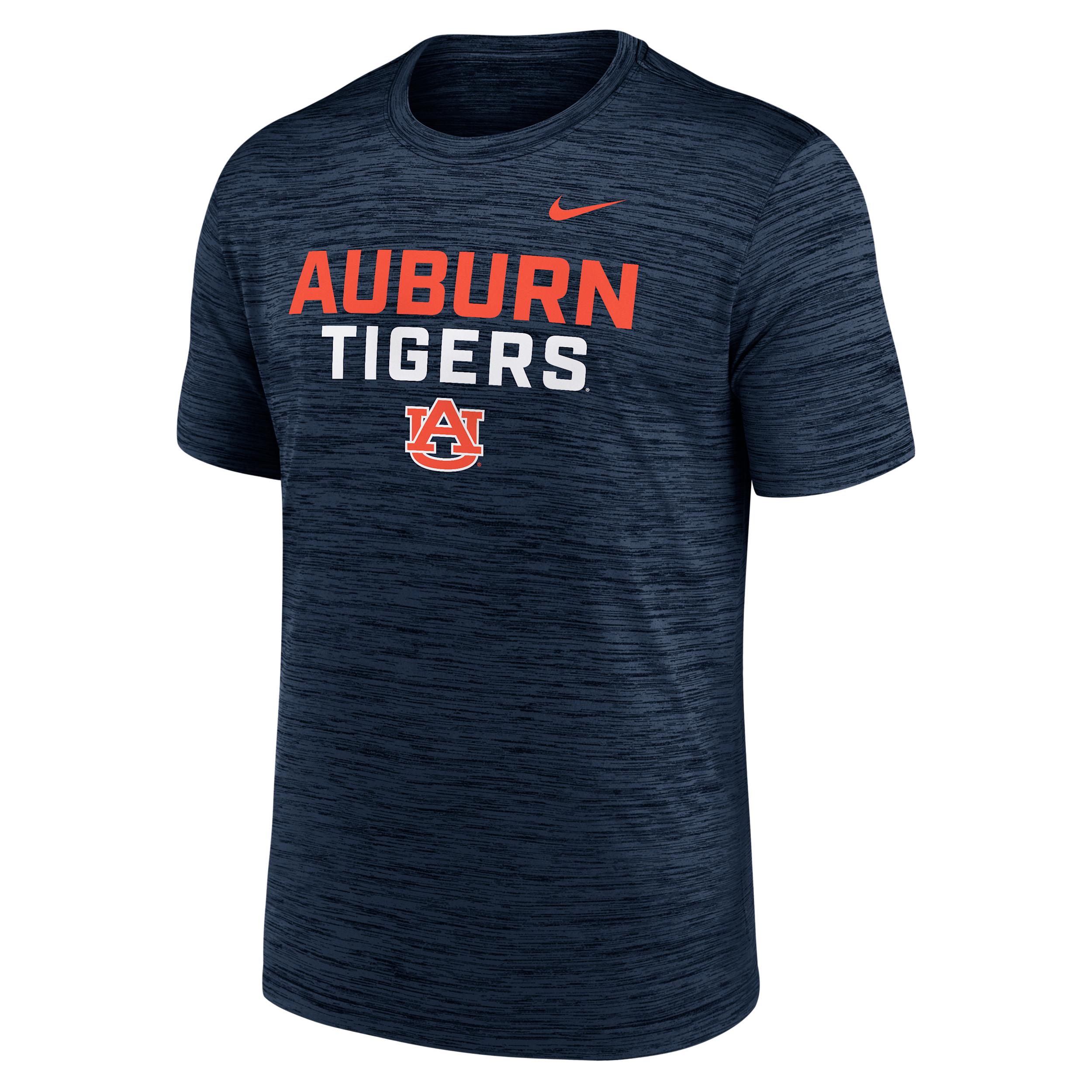 Auburn Campus Center Stack Velocity Nike Men's Dri-FIT College T-Shirt by NIKE