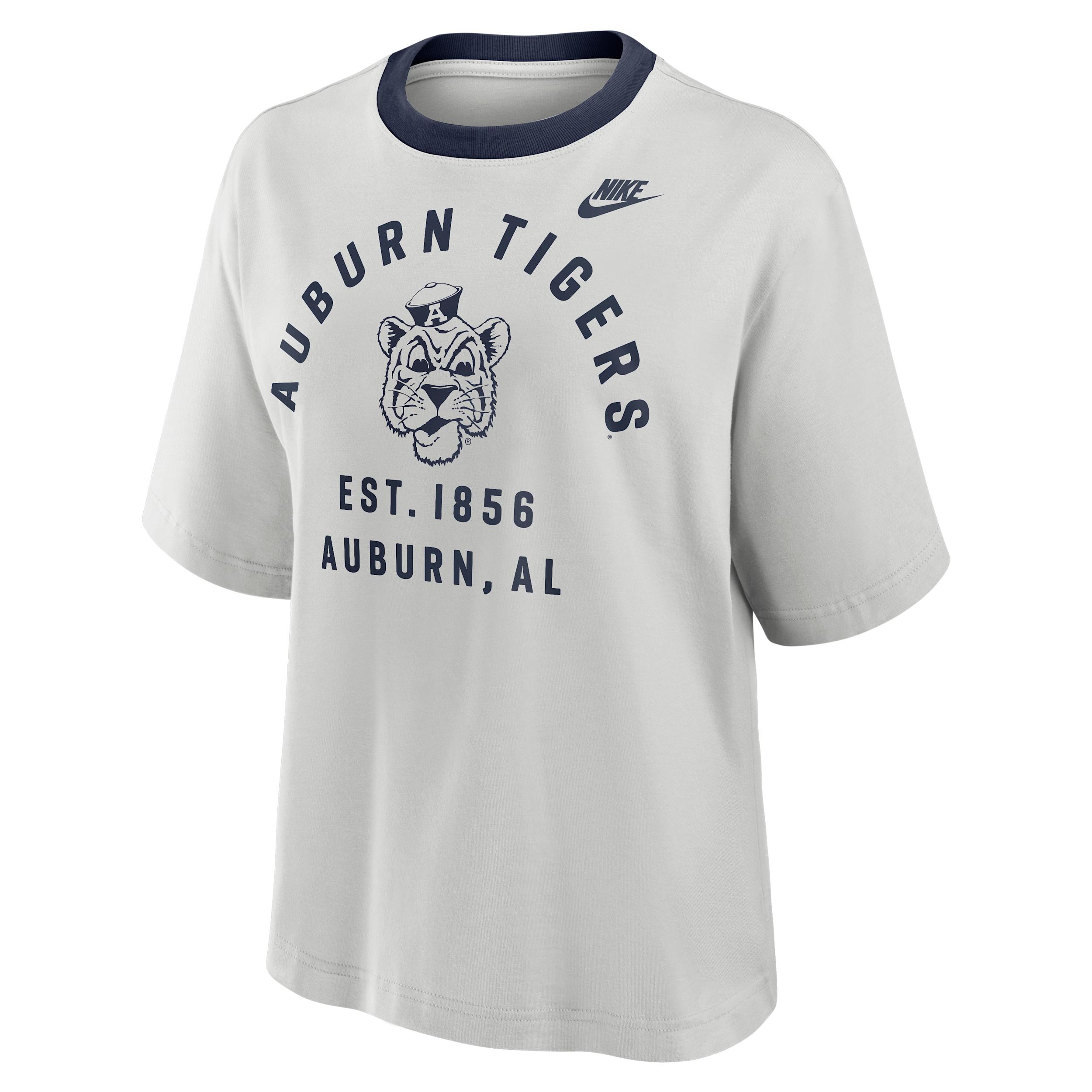 Auburn Legacy Arch Script Boxy Nike Women's College T-Shirt by NIKE
