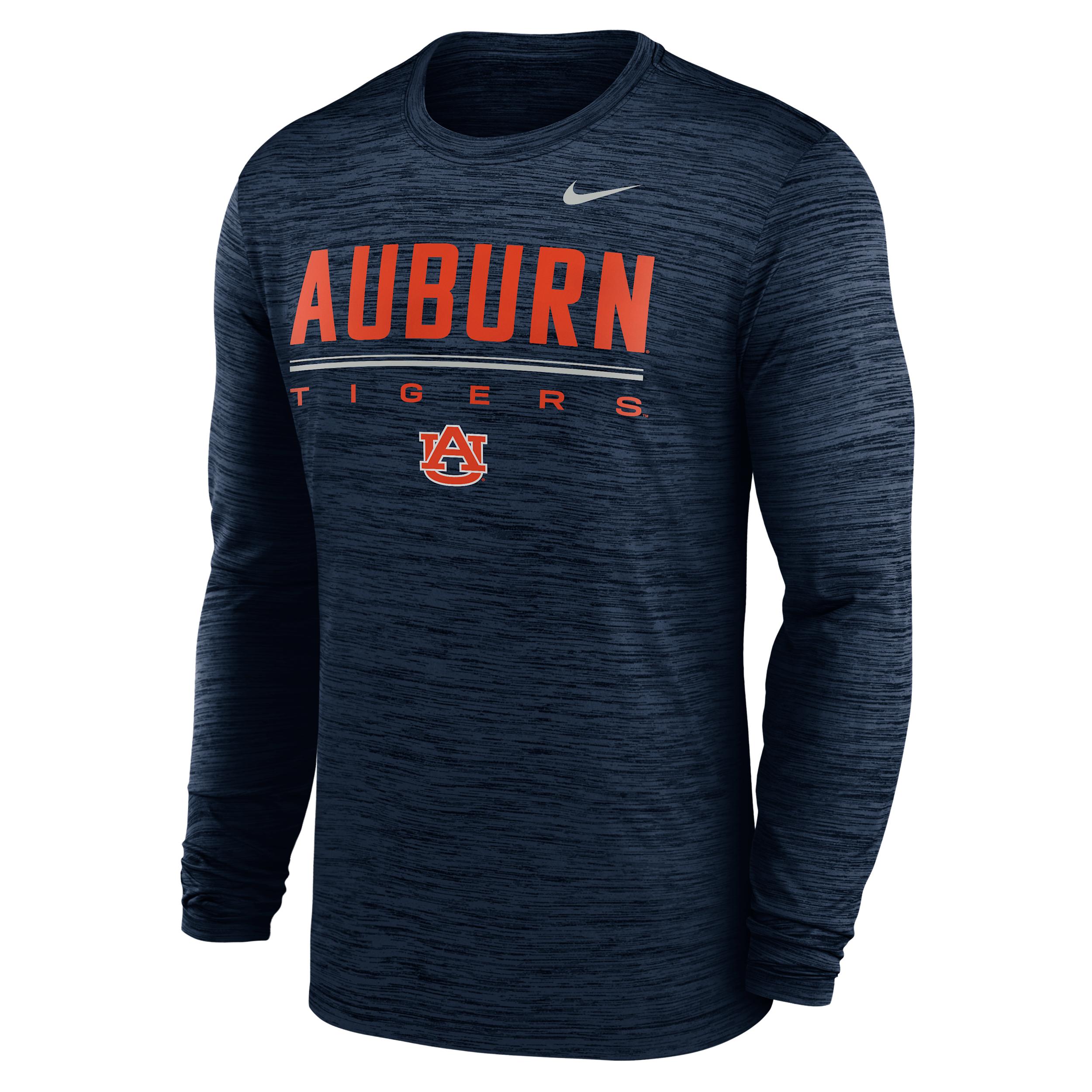 Auburn Sideline Velocity Nike Men's Dri-FIT College T-Shirt by NIKE