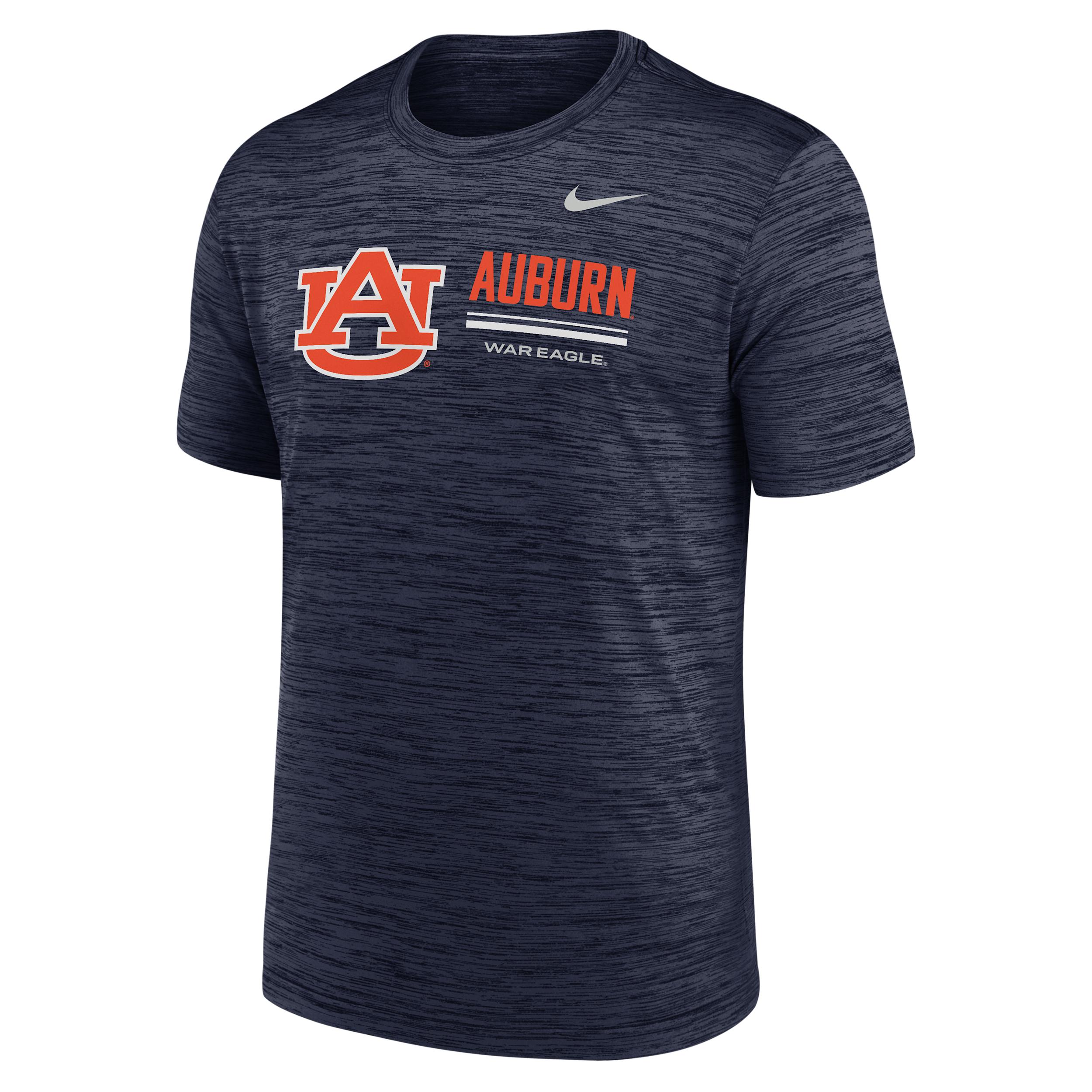 Auburn Sideline Velocity Nike Men's Dri-FIT College T-Shirt by NIKE