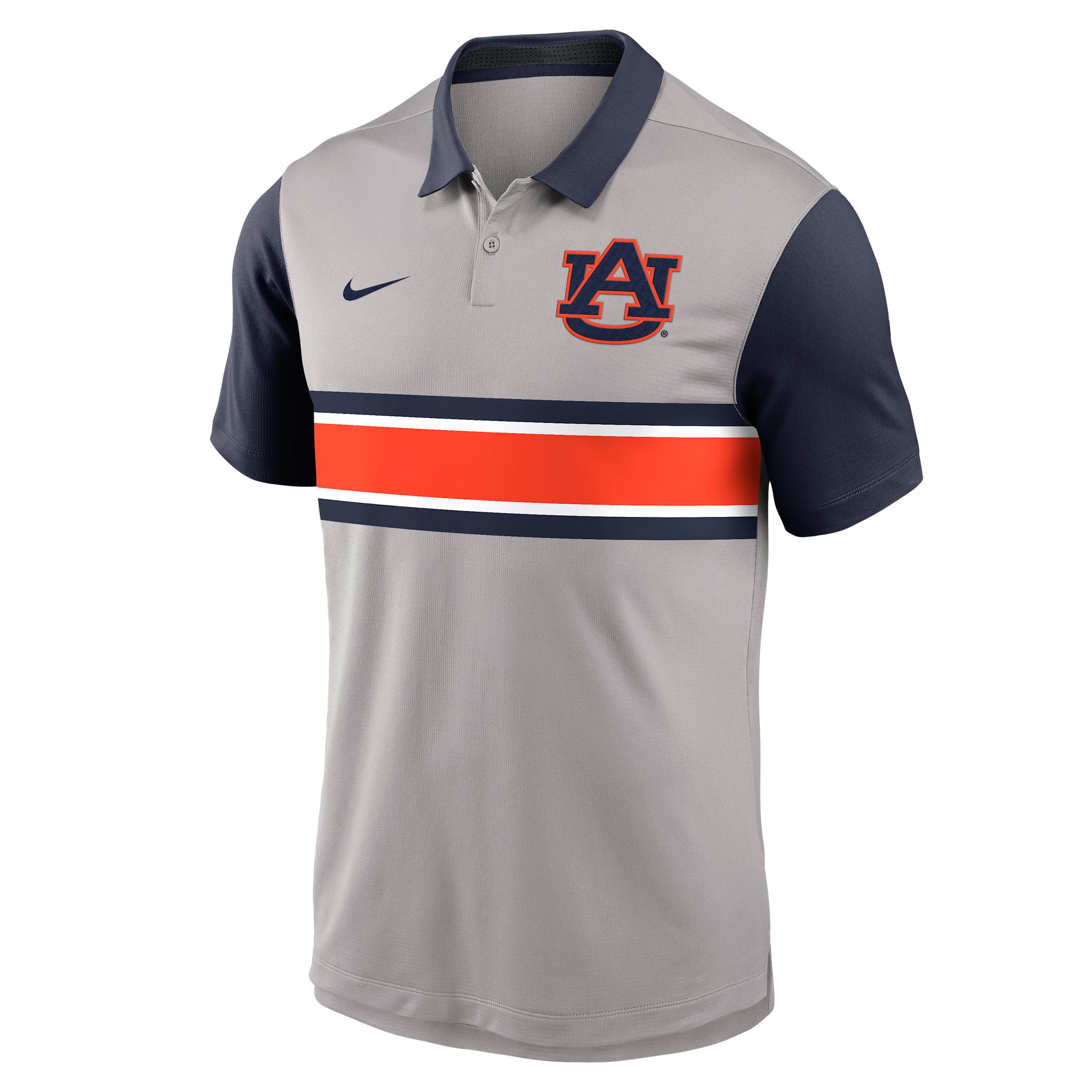 Auburn Vapor Nike Men's Dri-FIT College Polo by NIKE