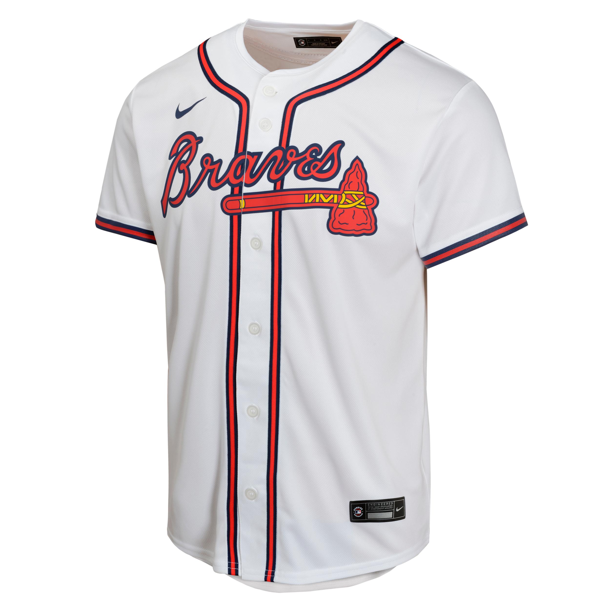 Austin Riley Atlanta Braves Big Kids' Nike MLB Game Jersey by NIKE