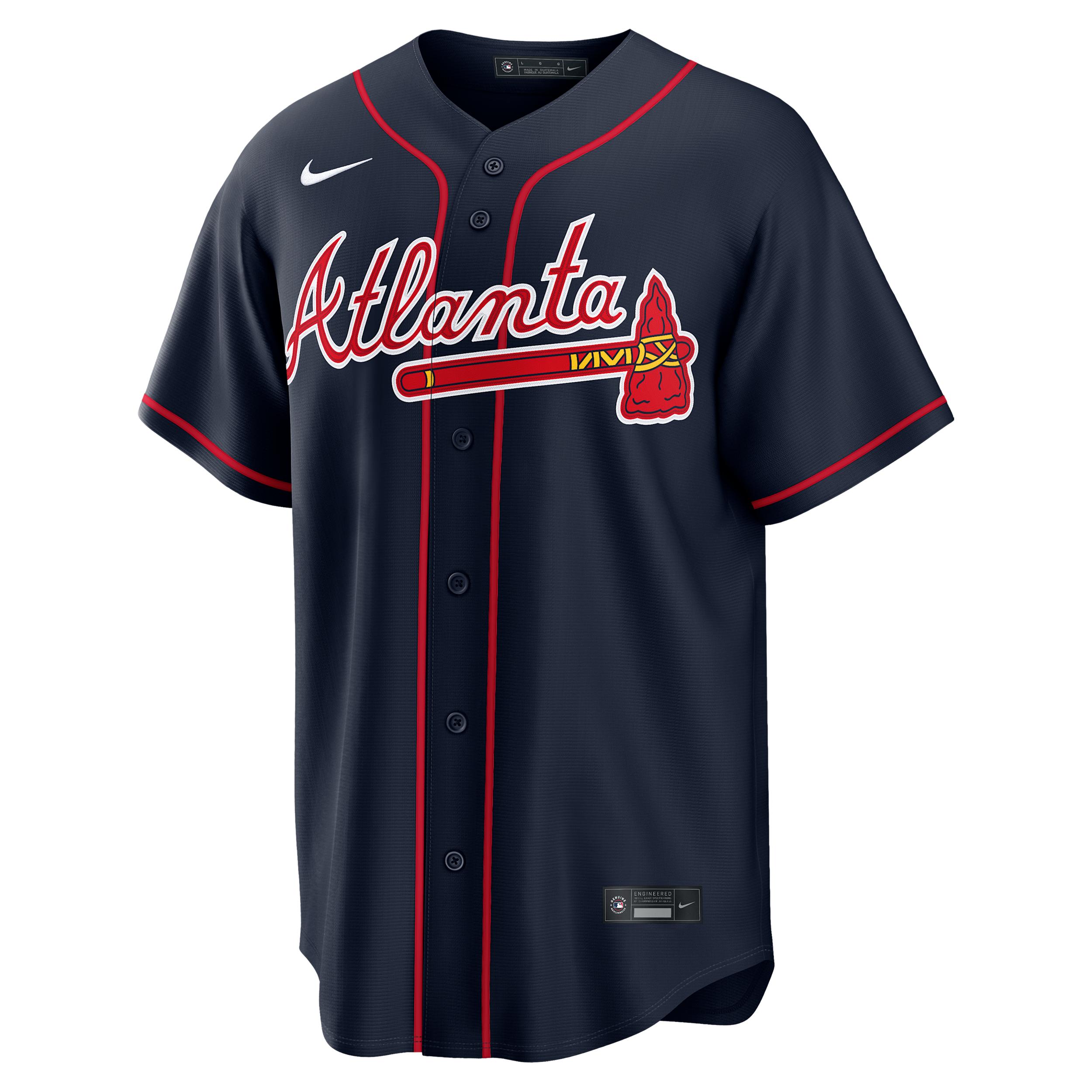 Austin Riley Atlanta Braves Nike Men's MLB Replica Jersey by NIKE