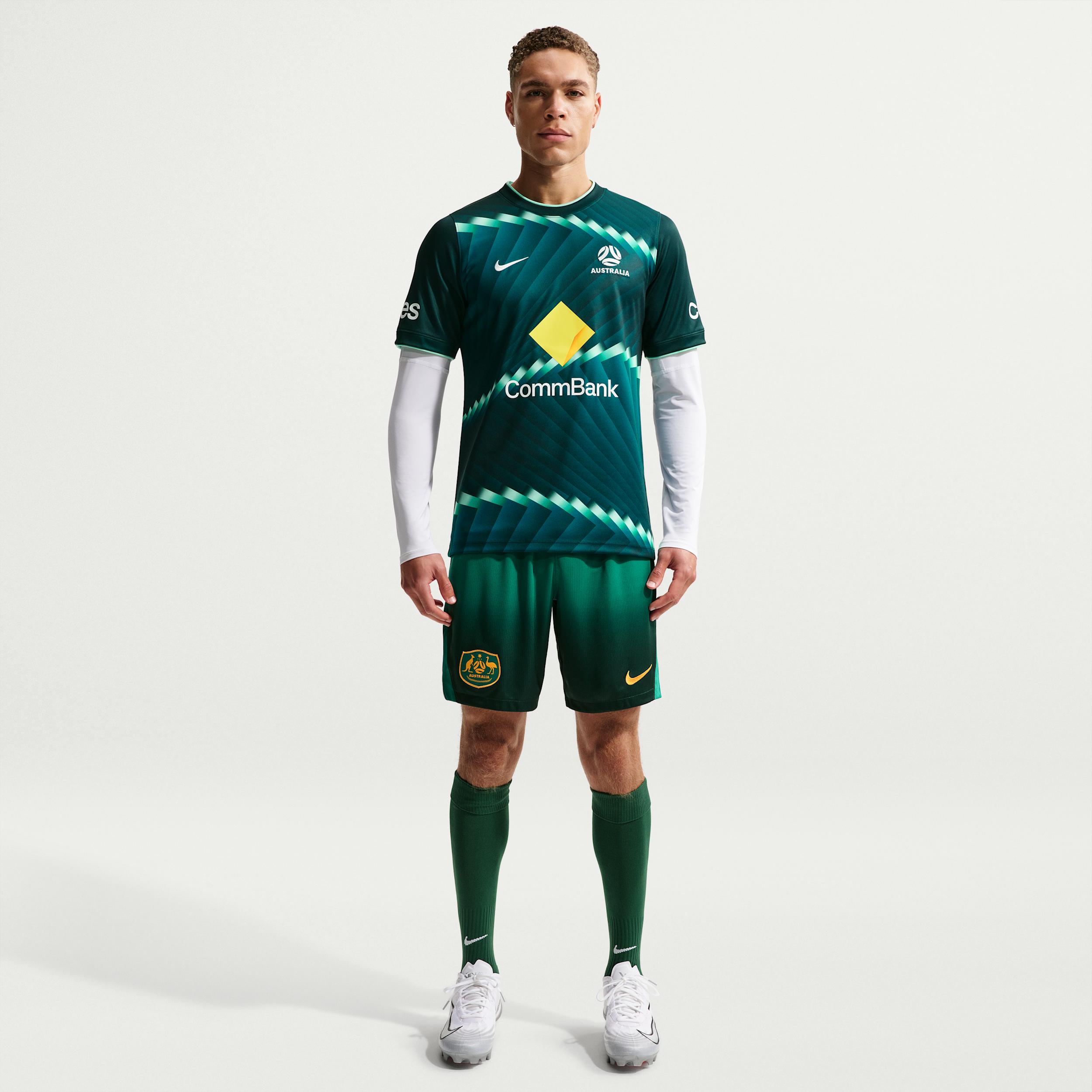 Australia 2026 Stadium Home Nike Men's Dri-FIT Soccer Replica Shorts by NIKE